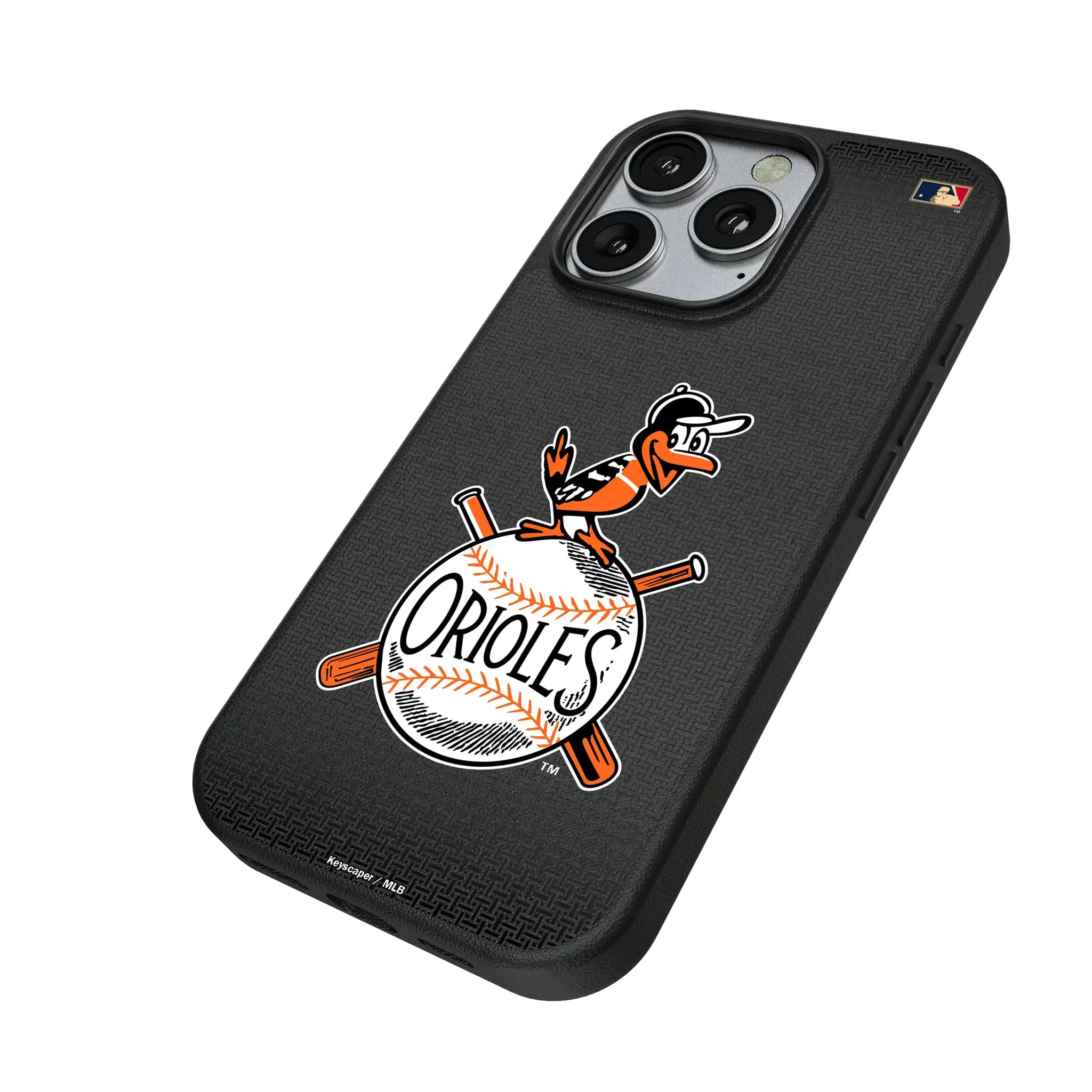 Baltimore Orioles 1954-1963 - Cooperstown Collection Linen MagSafe Compatible Phone Case for Apple iPhone