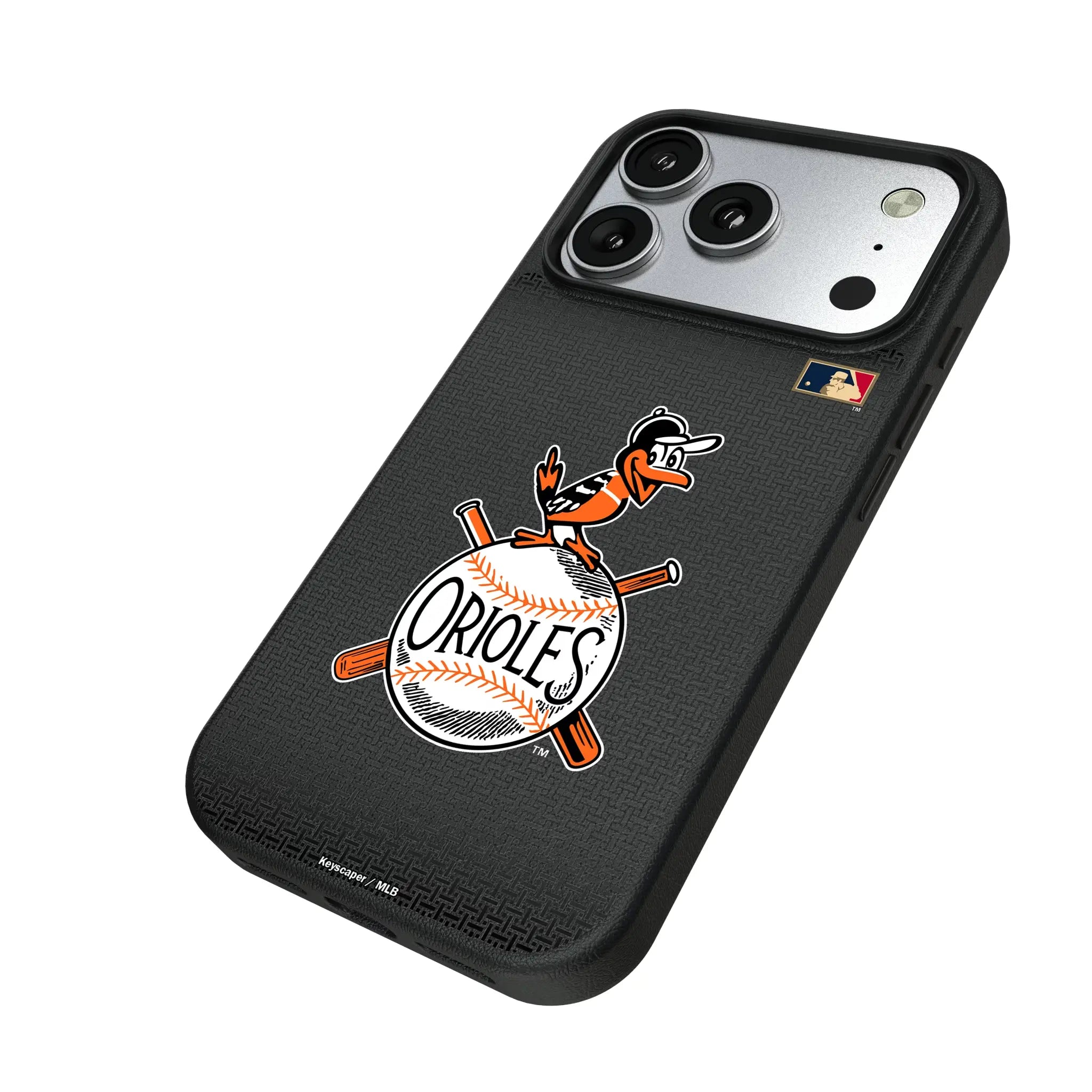 Baltimore Orioles 1954-1963 - Cooperstown Collection Linen MagSafe Compatible Phone Case for Apple iPhone