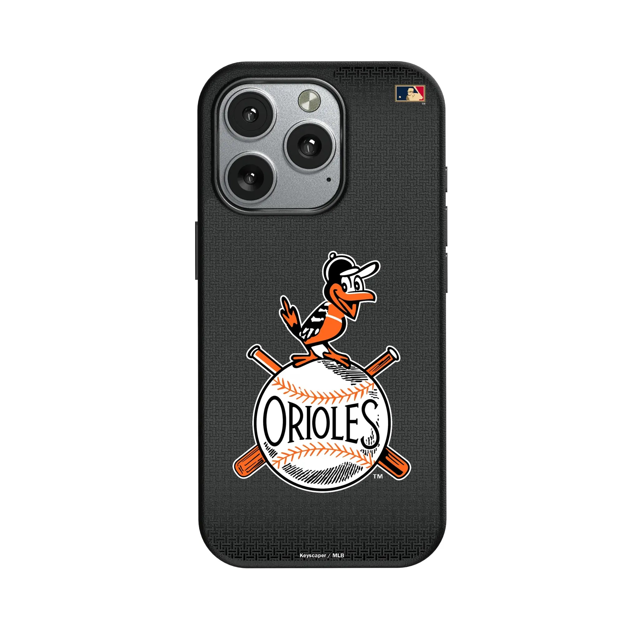 Baltimore Orioles 1954-1963 - Cooperstown Collection Linen MagSafe Compatible Phone Case for Apple iPhone