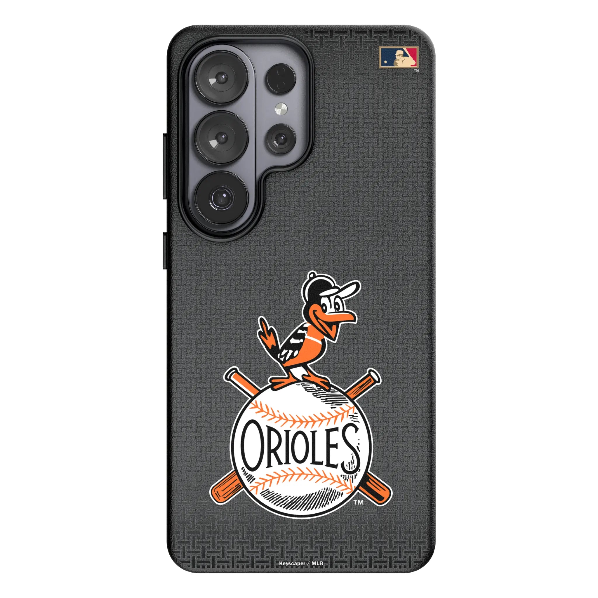 Baltimore Orioles 1954-1963 - Cooperstown Collection Linen MagSafe Compatible Phone Case for Samsung Galaxy