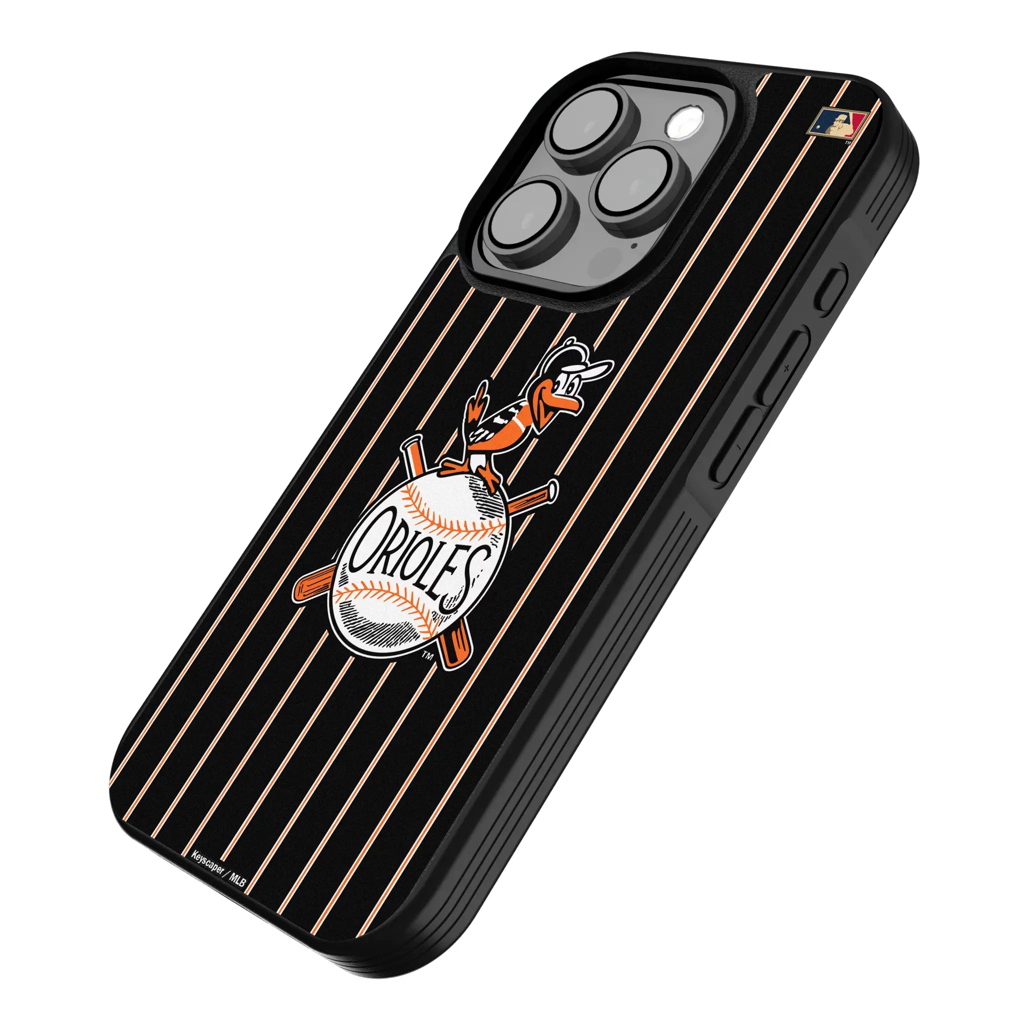 Baltimore Orioles 1954-1963 - Cooperstown Collection Pinstripe Bump Phone Case