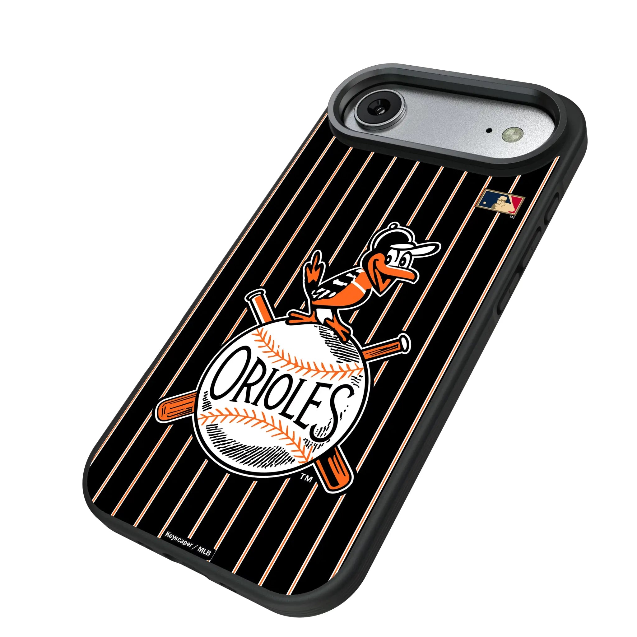 Baltimore Orioles 1954-1963 - Cooperstown Collection Pinstripe Bump Phone Case