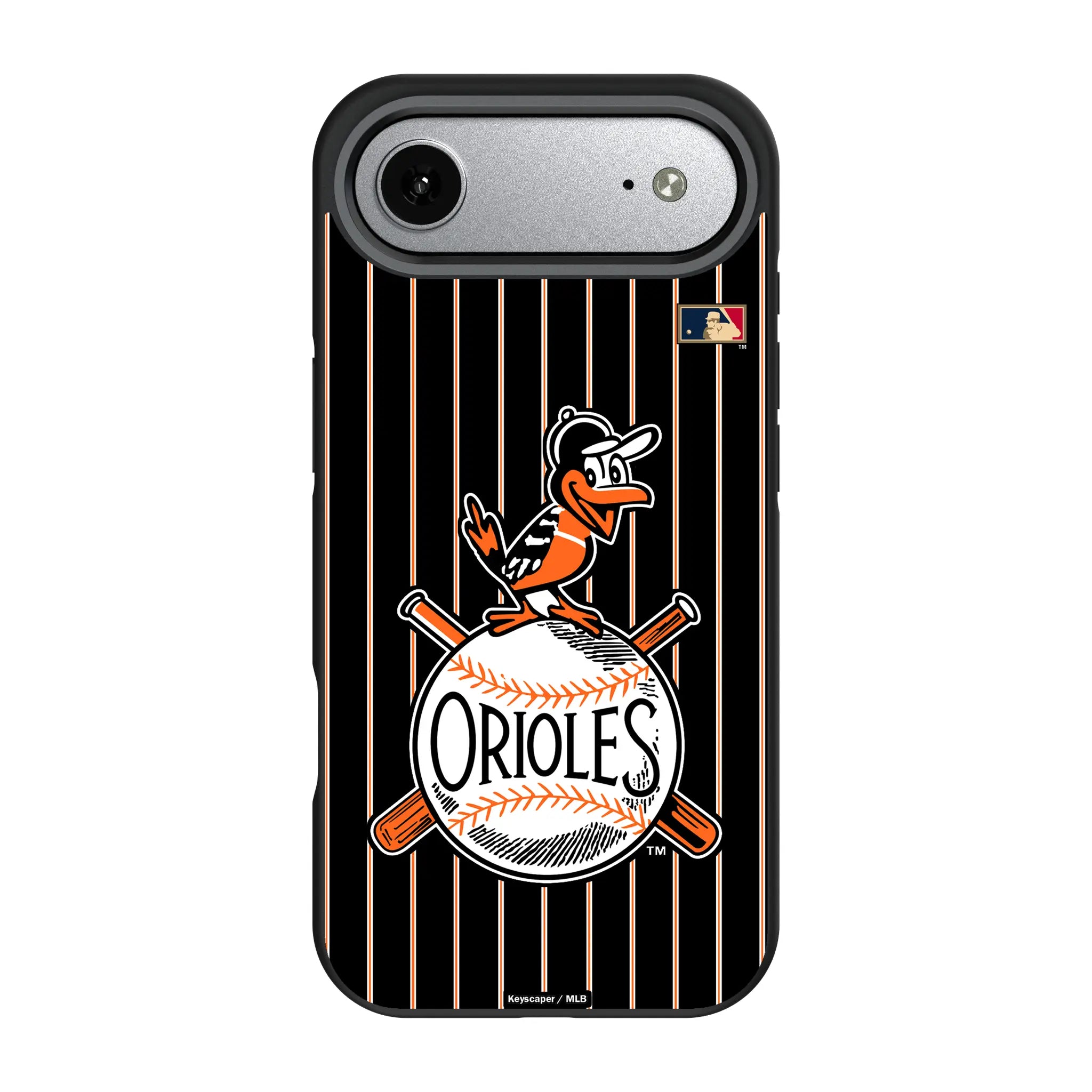 Baltimore Orioles 1954-1963 - Cooperstown Collection Pinstripe Bump Phone Case