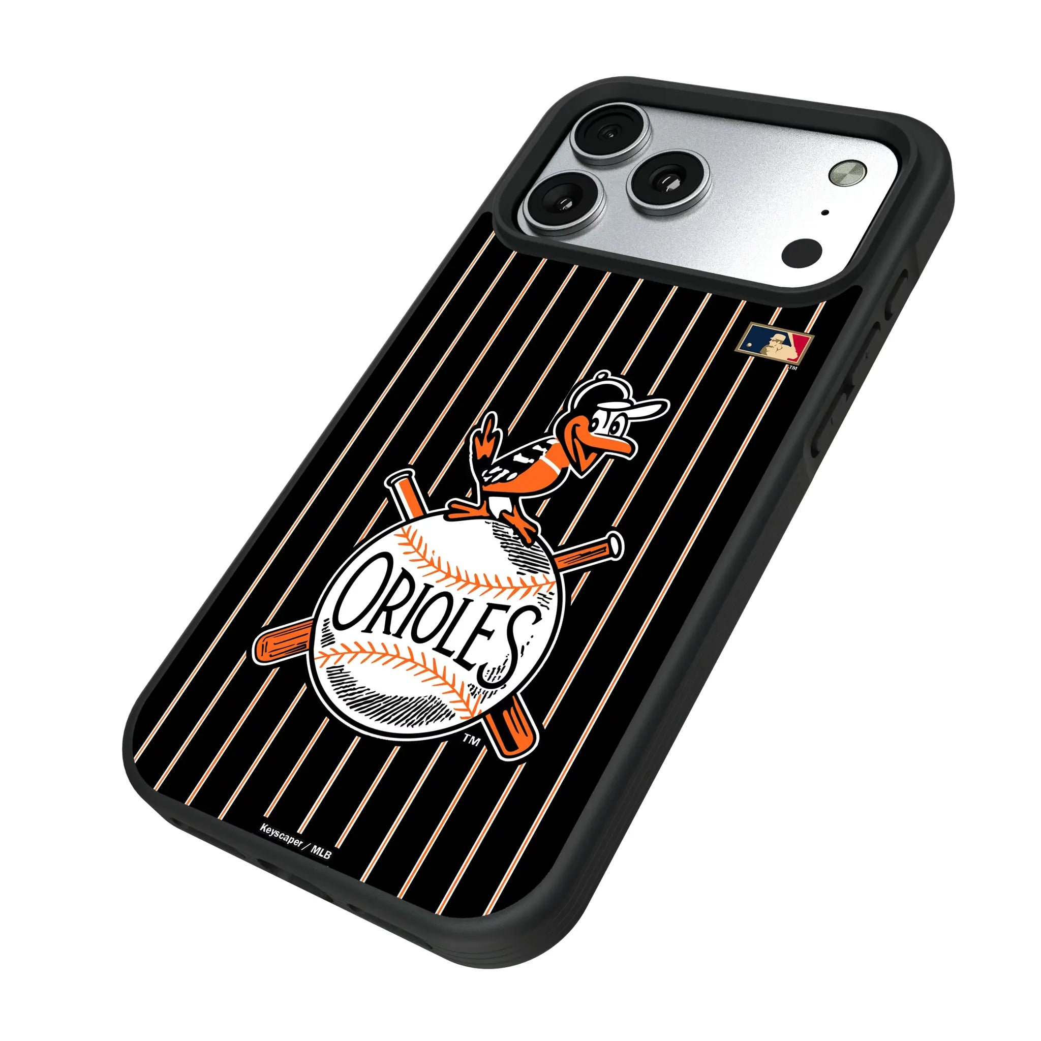Baltimore Orioles 1954-1963 - Cooperstown Collection Pinstripe Bump Phone Case