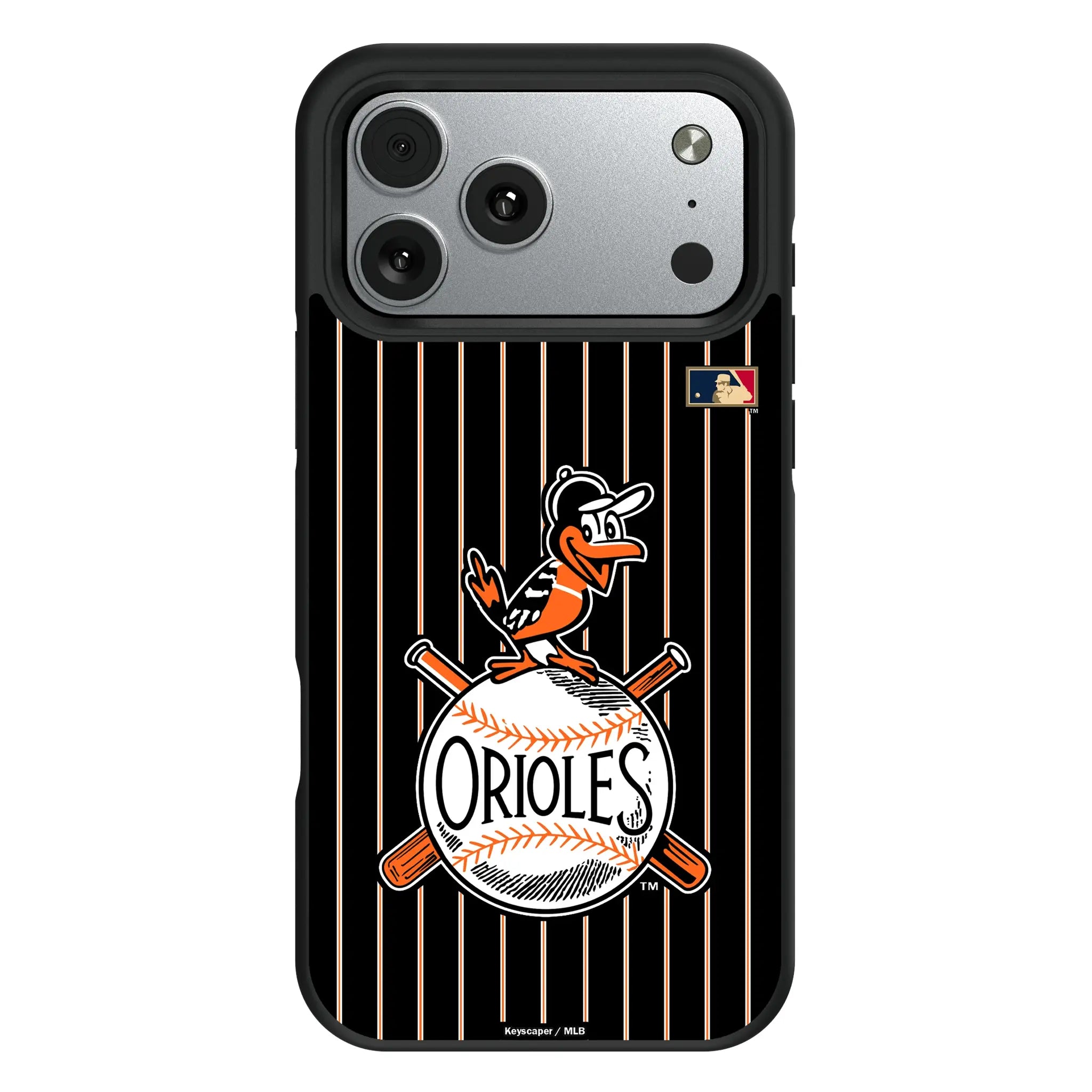 Baltimore Orioles 1954-1963 - Cooperstown Collection Pinstripe Bump Phone Case