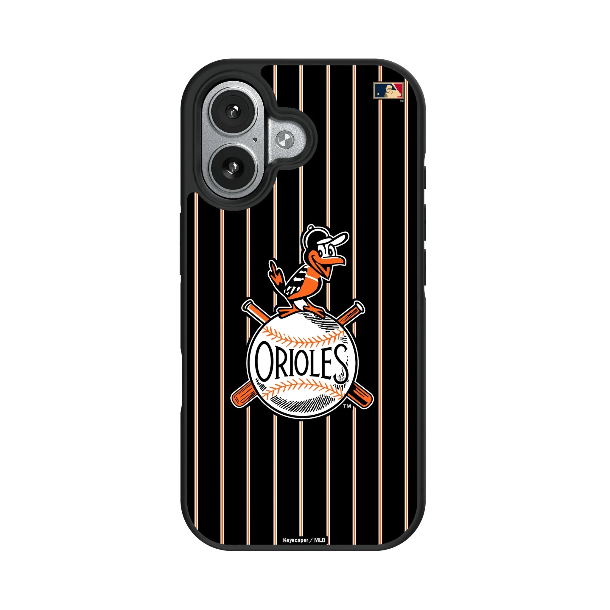 Baltimore Orioles 1954-1963 - Cooperstown Collection Pinstripe Bump Phone Case