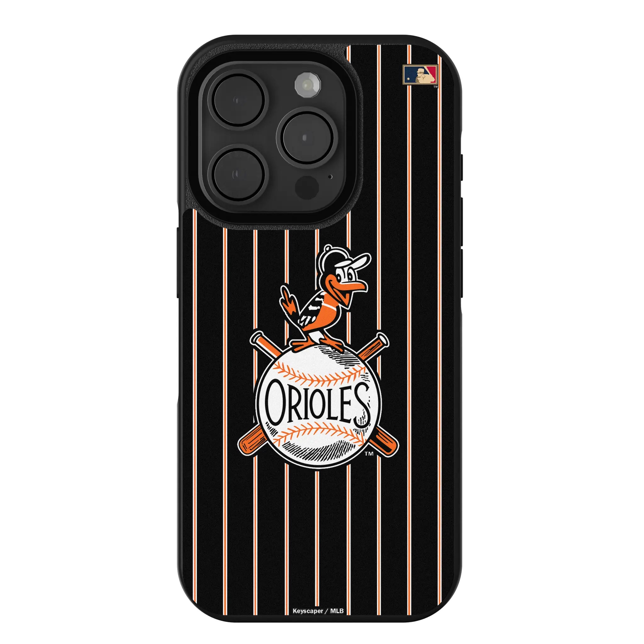 Baltimore Orioles 1954-1963 - Cooperstown Collection Pinstripe Bump Phone Case