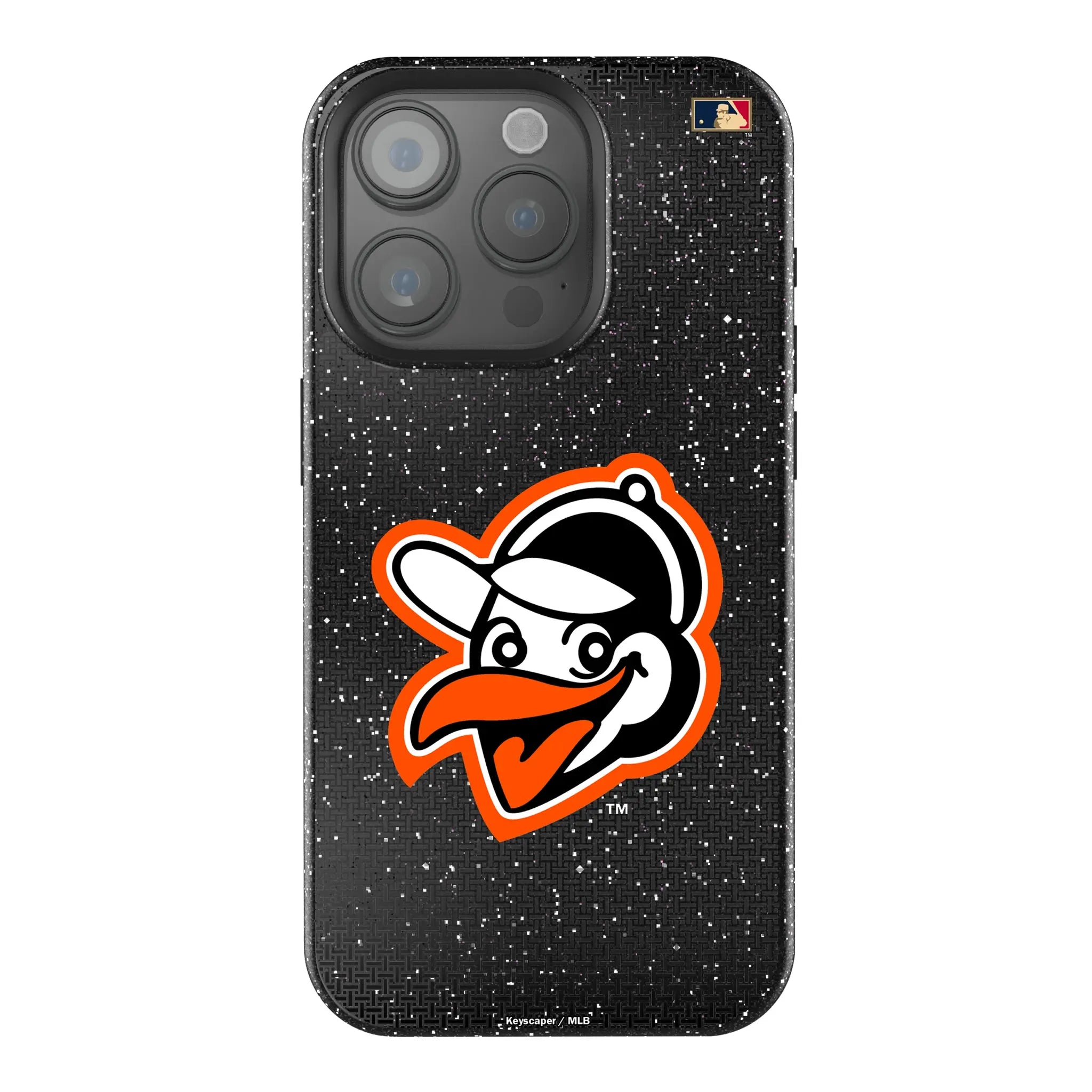 Baltimore Orioles 1955 - Cooperstown Collection Linen Bling Phone Case for Apple iPhone