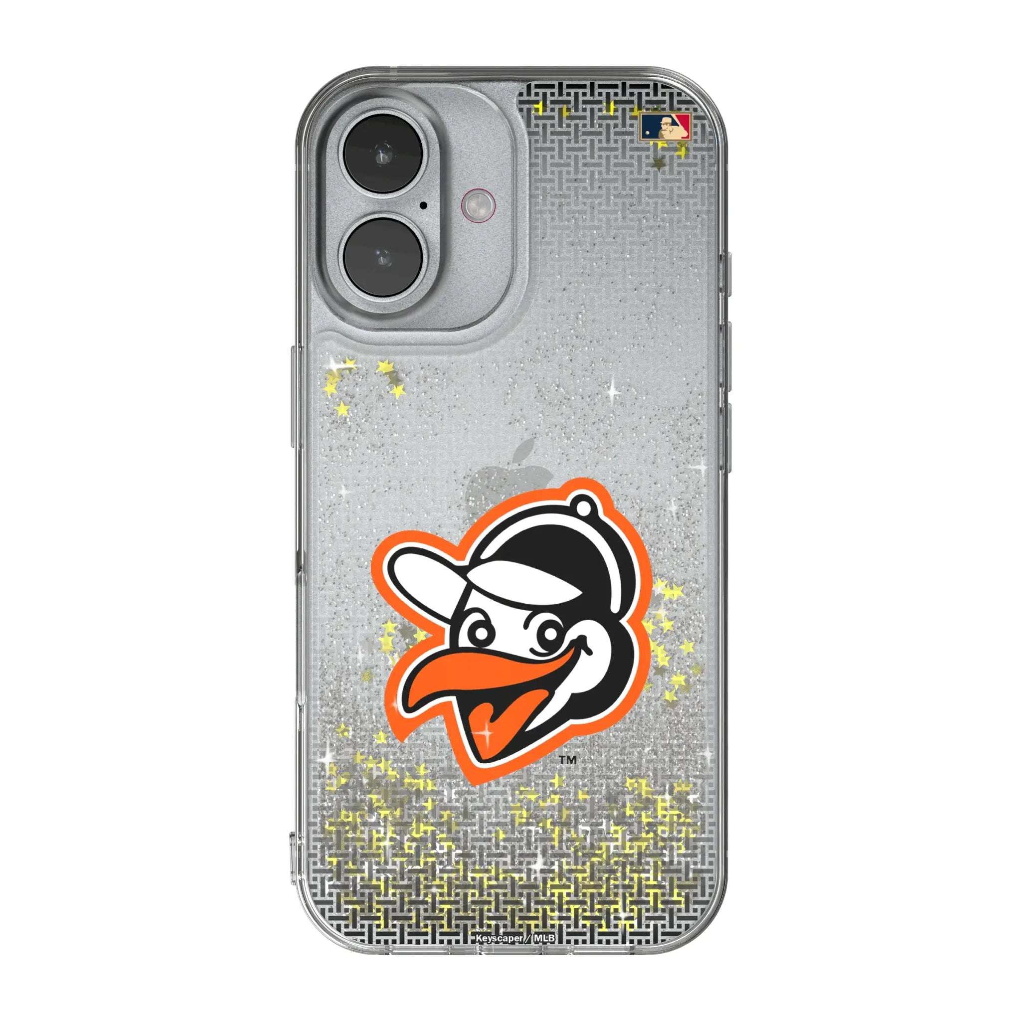 Baltimore Orioles 1955 - Cooperstown Collection Linen Glitter Phone Case