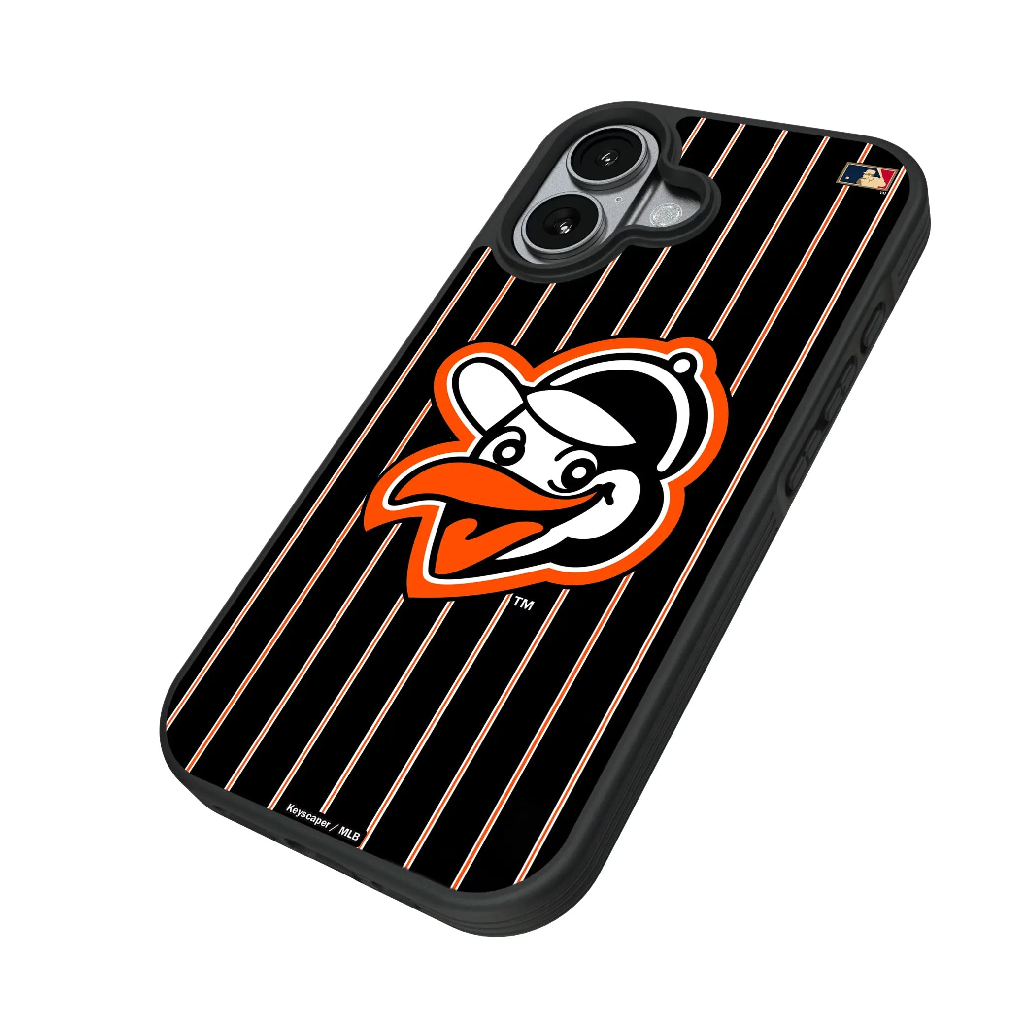 Baltimore Orioles 1955 - Cooperstown Collection Pinstripe Bump Phone Case