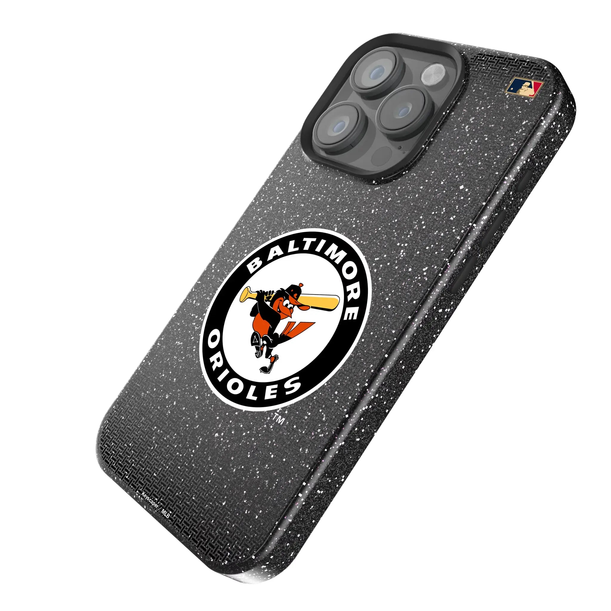 Baltimore Orioles 1966-1969 - Cooperstown Collection Linen Bling Phone Case for Apple iPhone