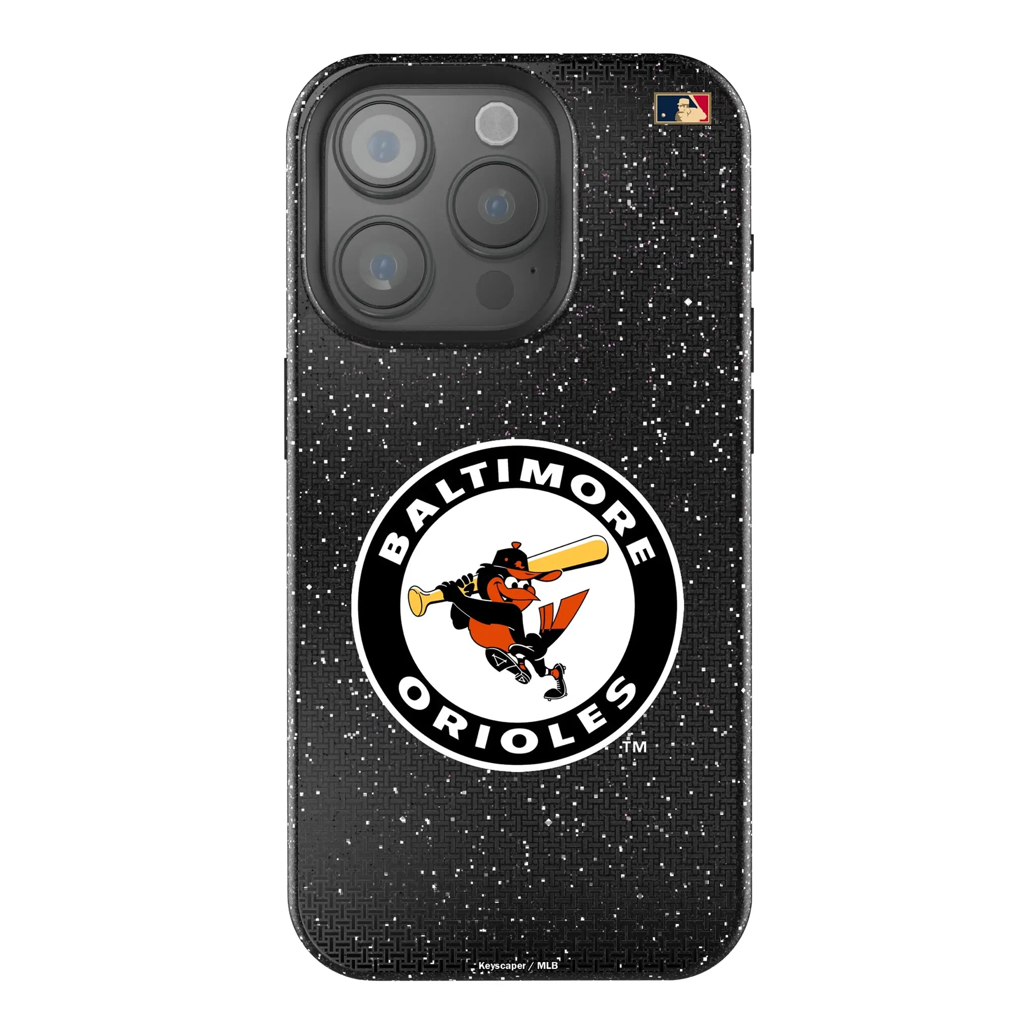 Baltimore Orioles 1966-1969 - Cooperstown Collection Linen Bling Phone Case for Apple iPhone