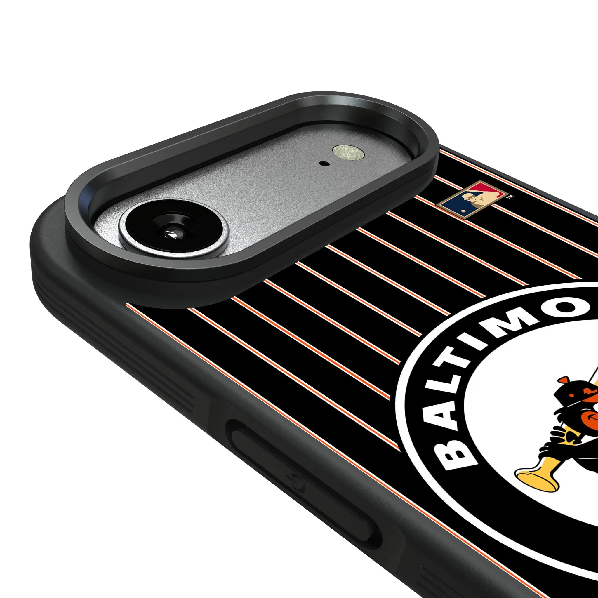 Baltimore Orioles 1966-1969 - Cooperstown Collection Pinstripe Bump Phone Case