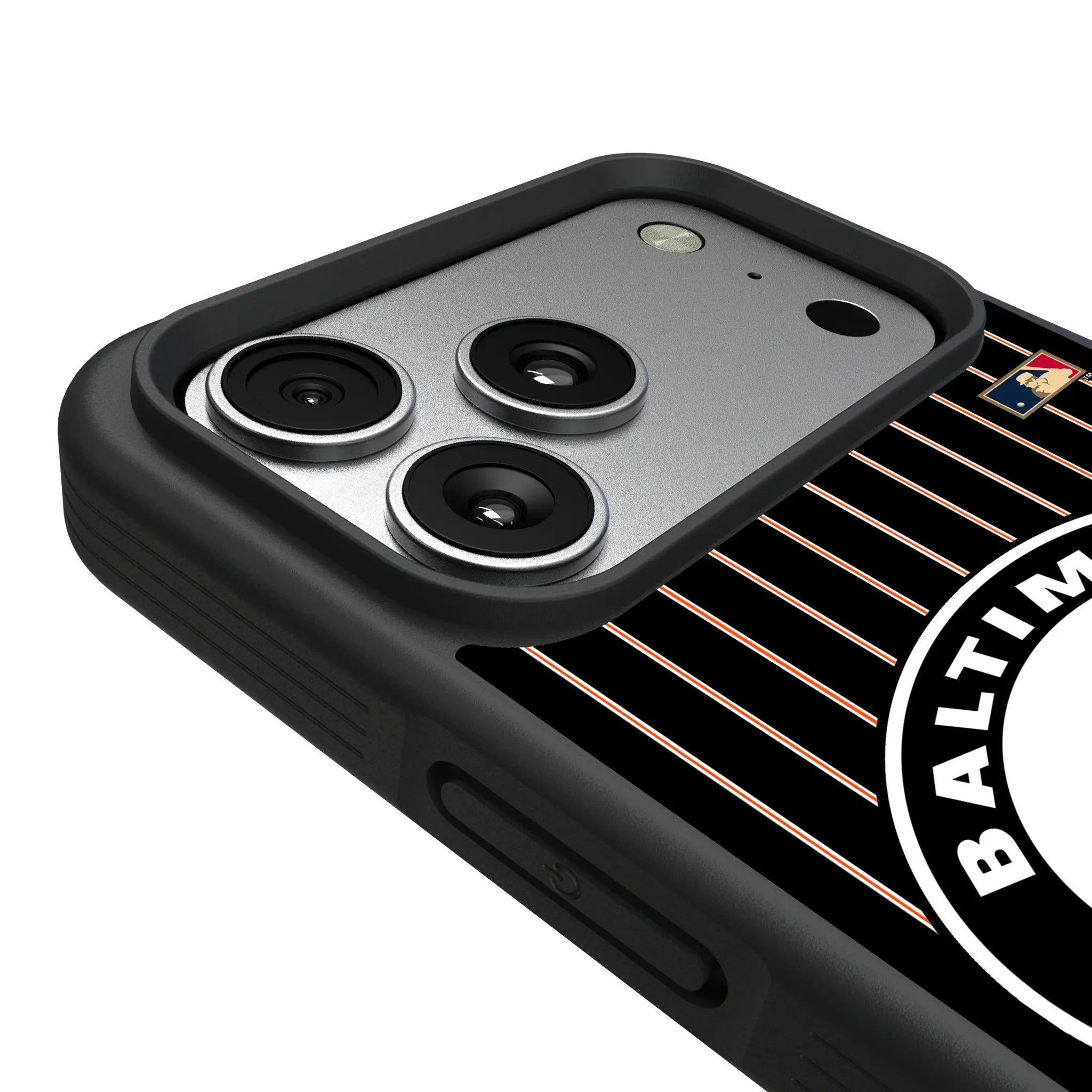 Baltimore Orioles 1966-1969 - Cooperstown Collection Pinstripe Bump Phone Case