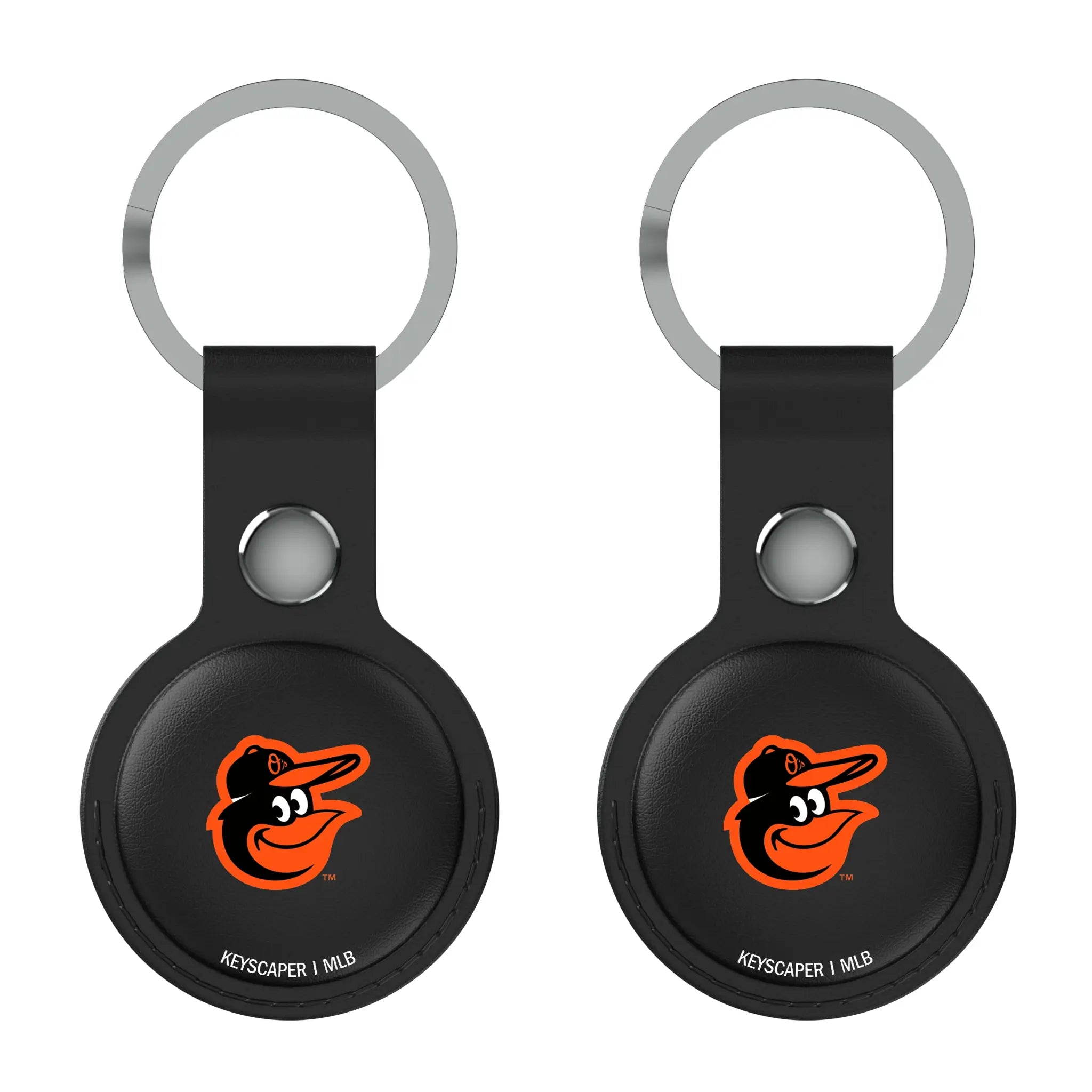 Baltimore Orioles Insignia Black Airtag Holder 2-Pack