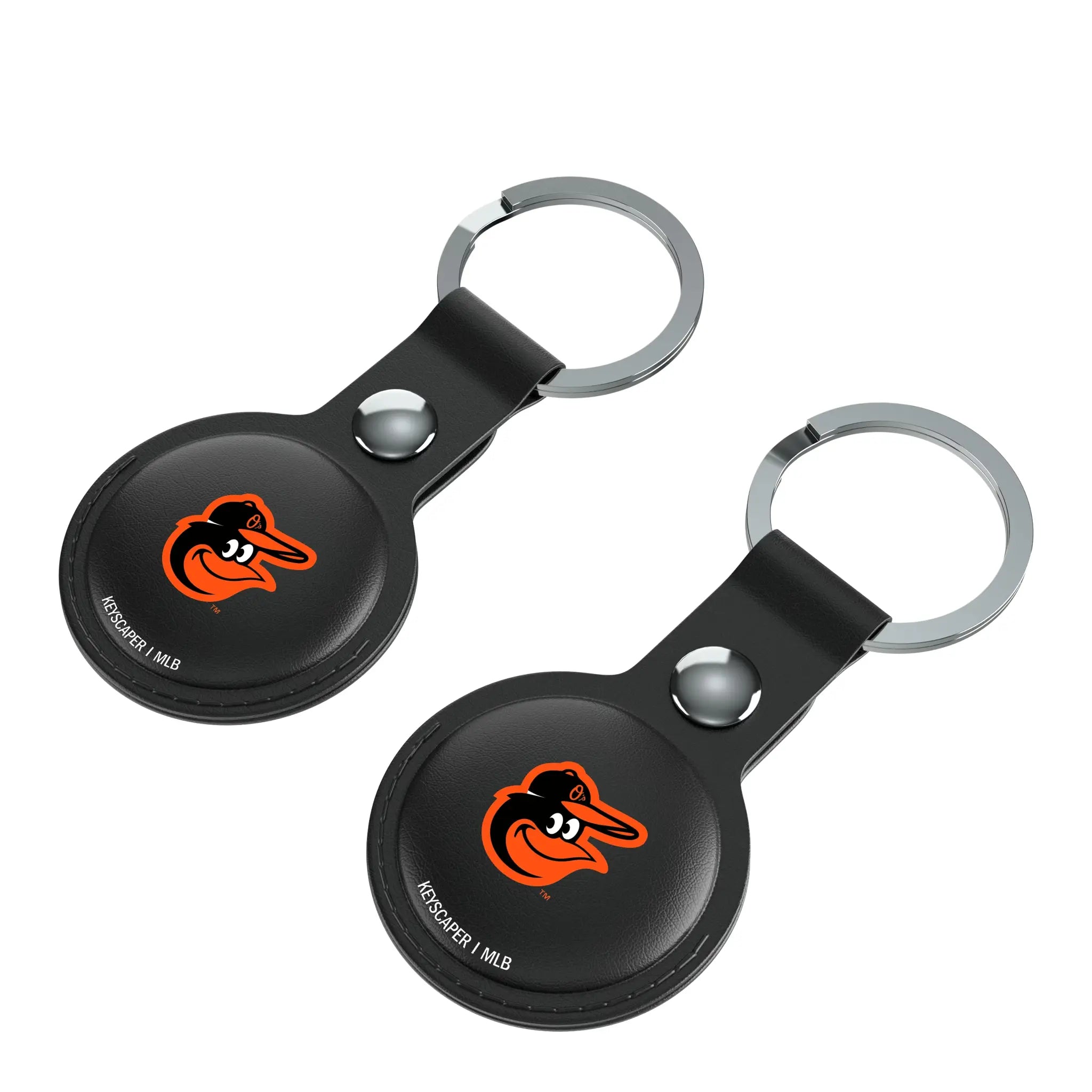 Baltimore Orioles Insignia Black Airtag Holder 2-Pack
