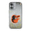 Baltimore Orioles Linen Glitter Phone Case
