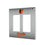 Baltimore Orioles Linen Hidden-Screw Light Switch Plate