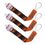 Baltimore Orioles Pacifier Clip Set - 3-Pack - Sports Gifts, Sports Memorabilia, Sports Collectibles, Fan Shop