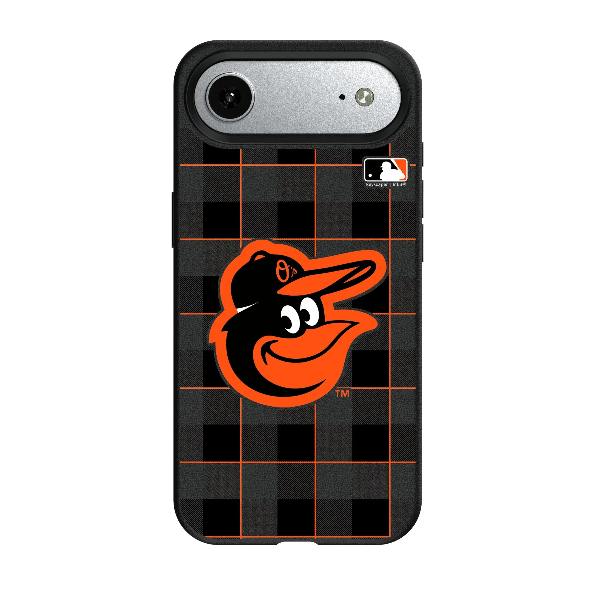 Baltimore Orioles Plaid MagSafe Compatible Phone Case for Apple iPhone