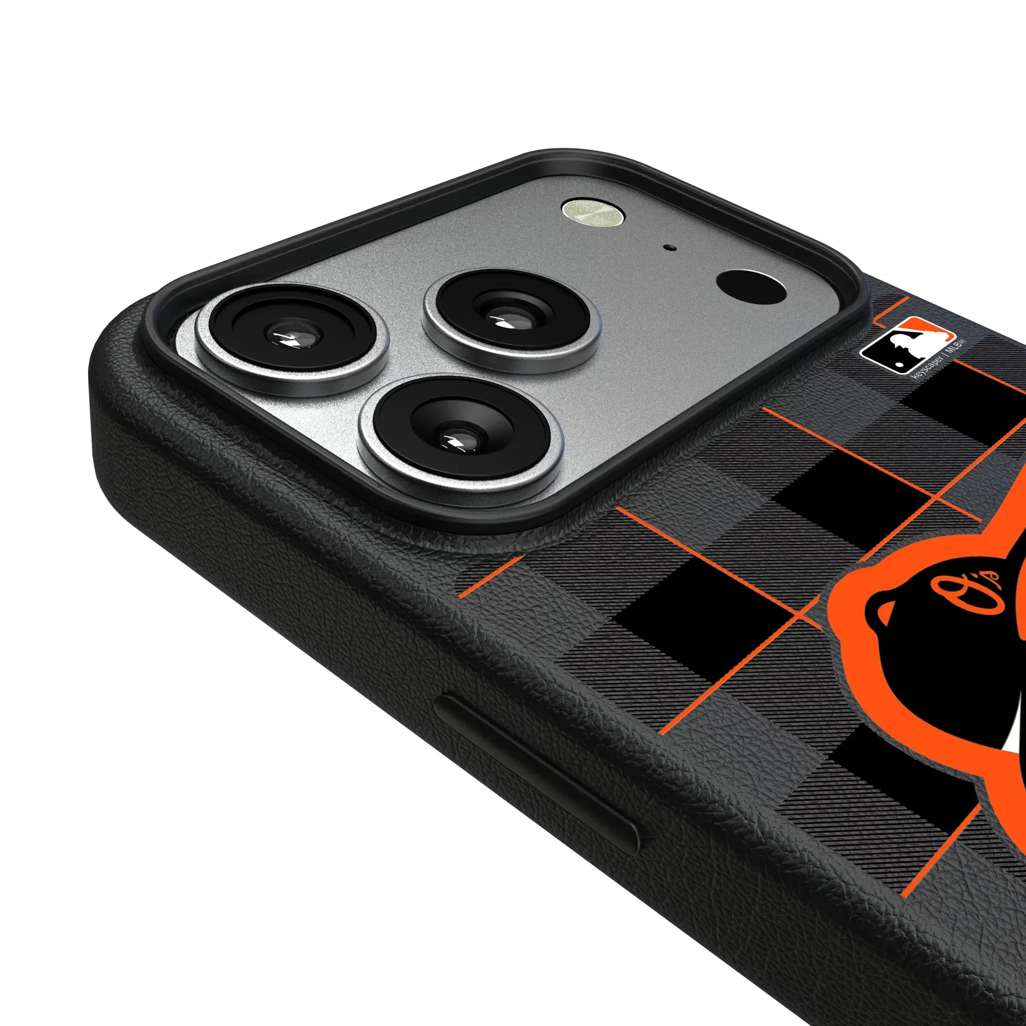 Baltimore Orioles Plaid MagSafe Compatible Phone Case for Apple iPhone