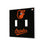 Baltimore Orioles Solid Hidden-Screw Light Switch Plate