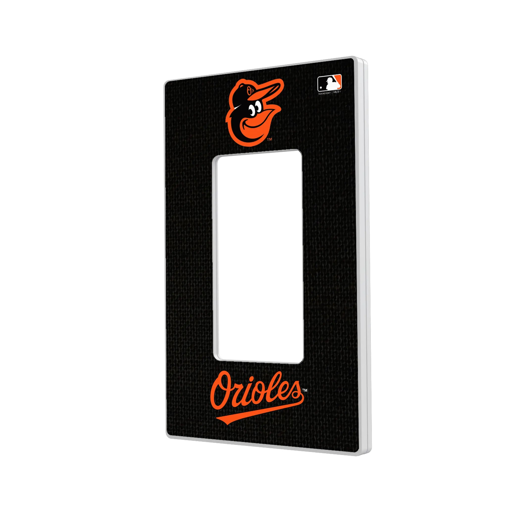Baltimore Orioles Solid Hidden-Screw Light Switch Plate