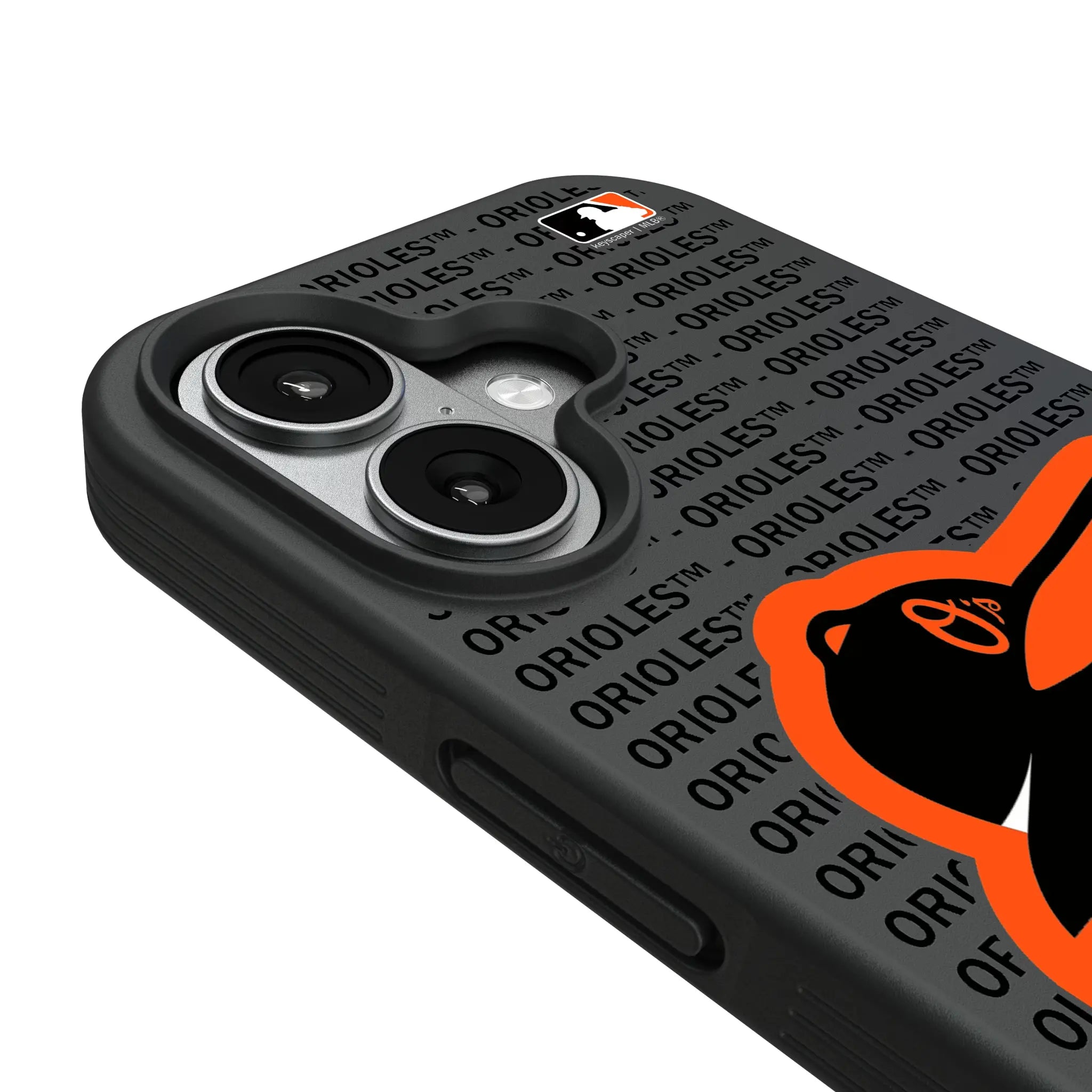 Baltimore Orioles Text Backdrop Bump Phone Case