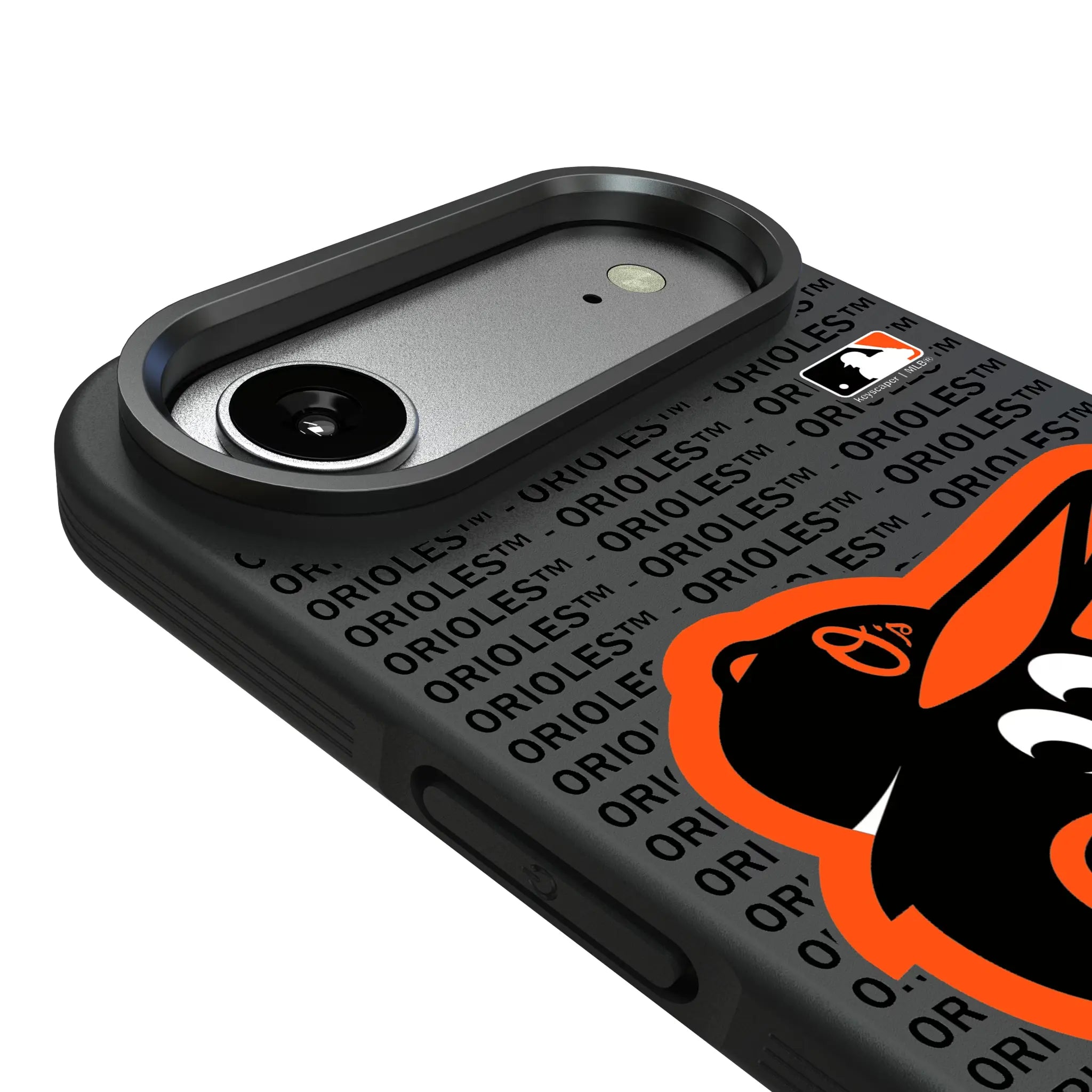 Baltimore Orioles Text Backdrop Bump Phone Case