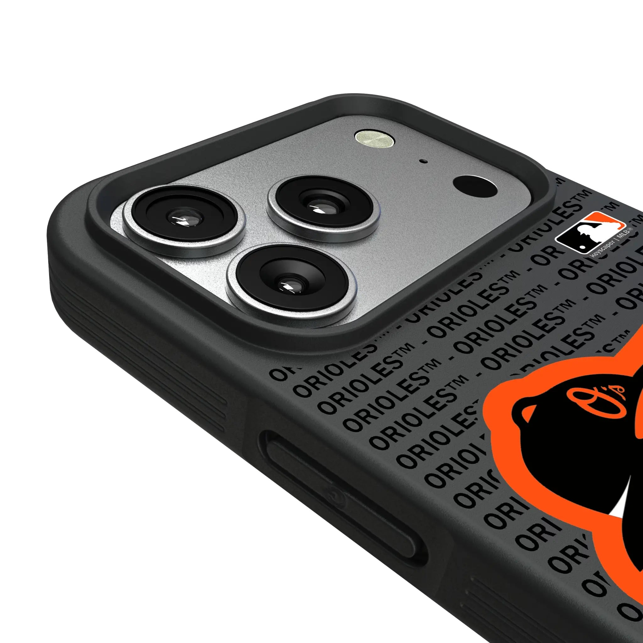 Baltimore Orioles Text Backdrop Bump Phone Case
