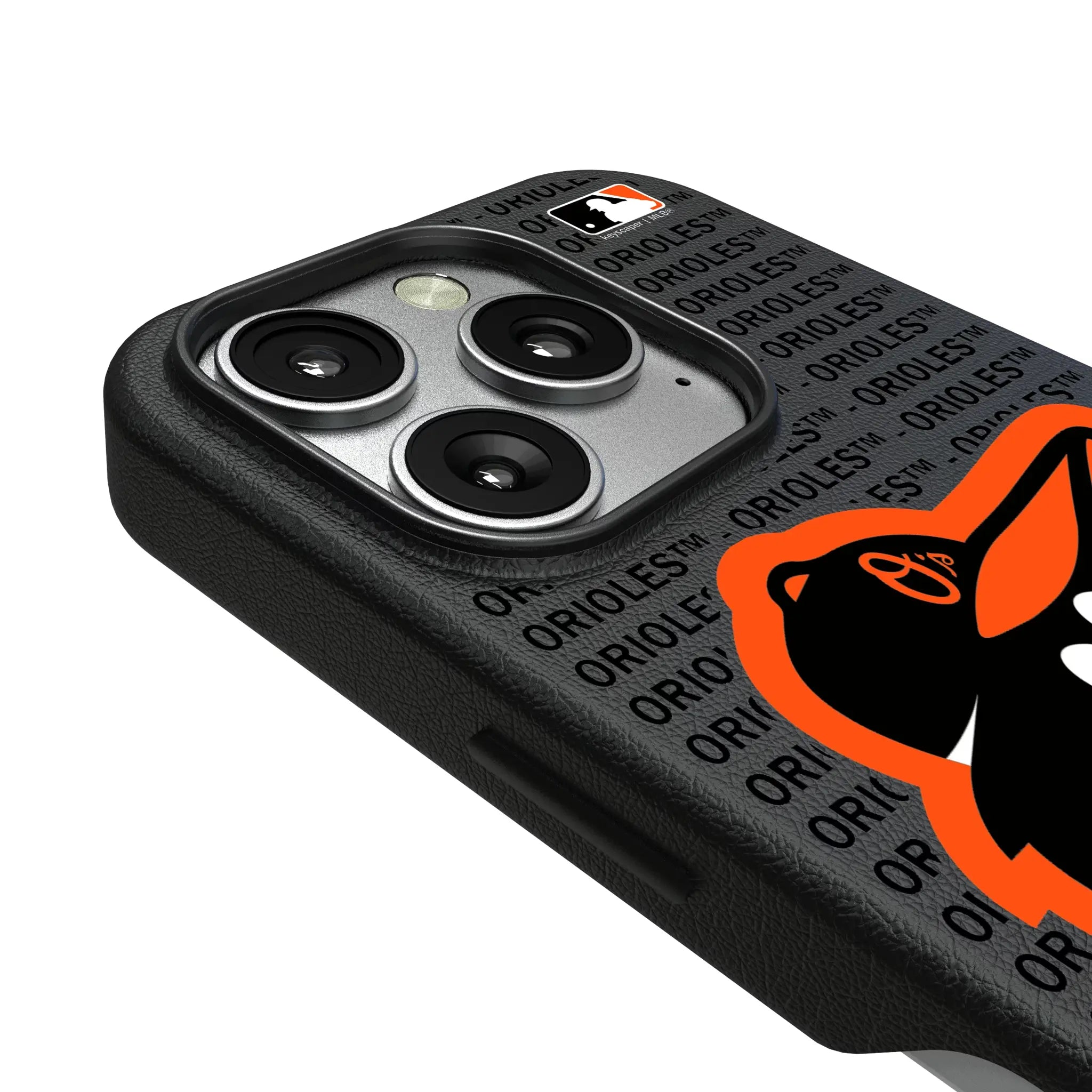 Baltimore Orioles Text Backdrop MagSafe Compatible Phone Case for Apple iPhone