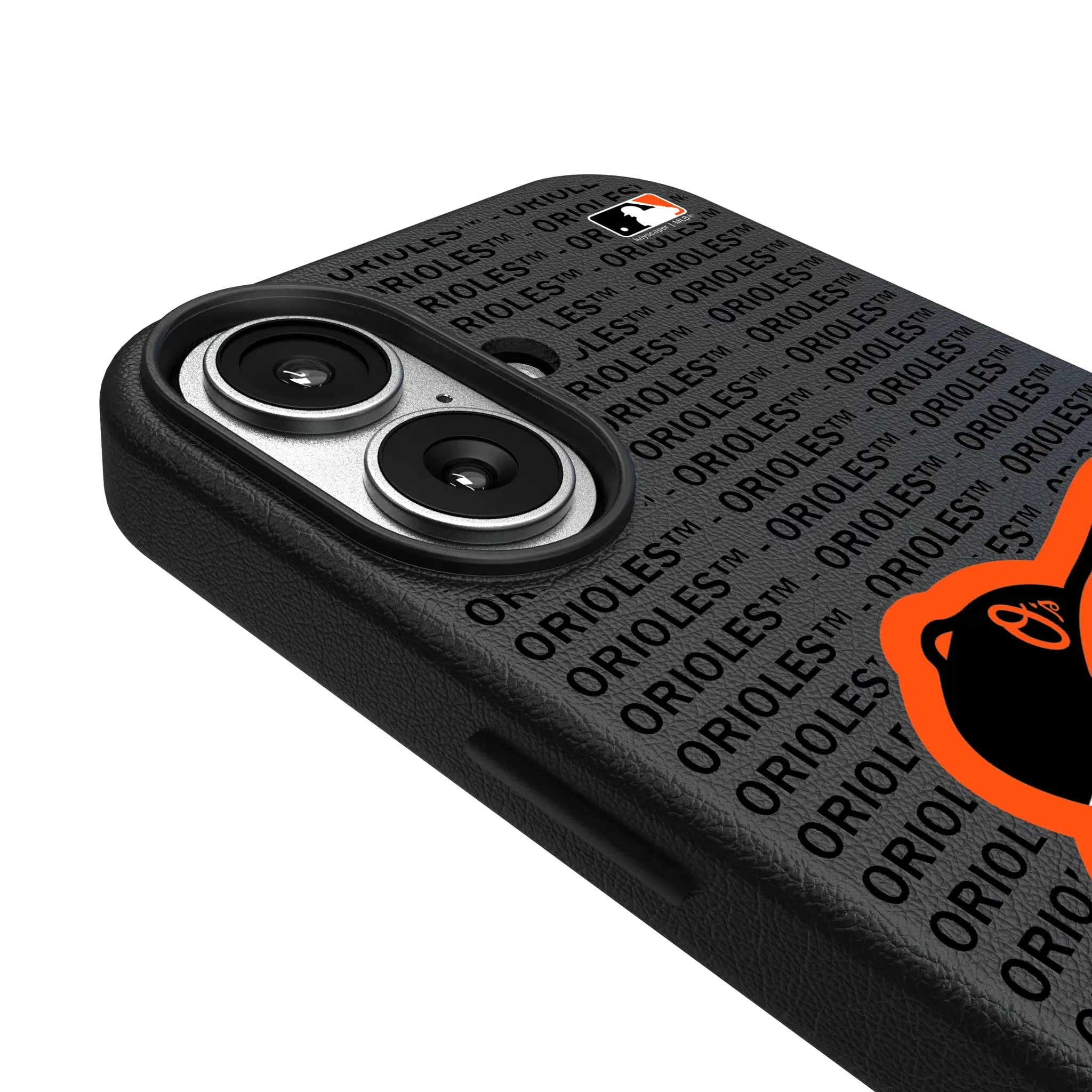 Baltimore Orioles Text Backdrop MagSafe Compatible Phone Case for Apple iPhone