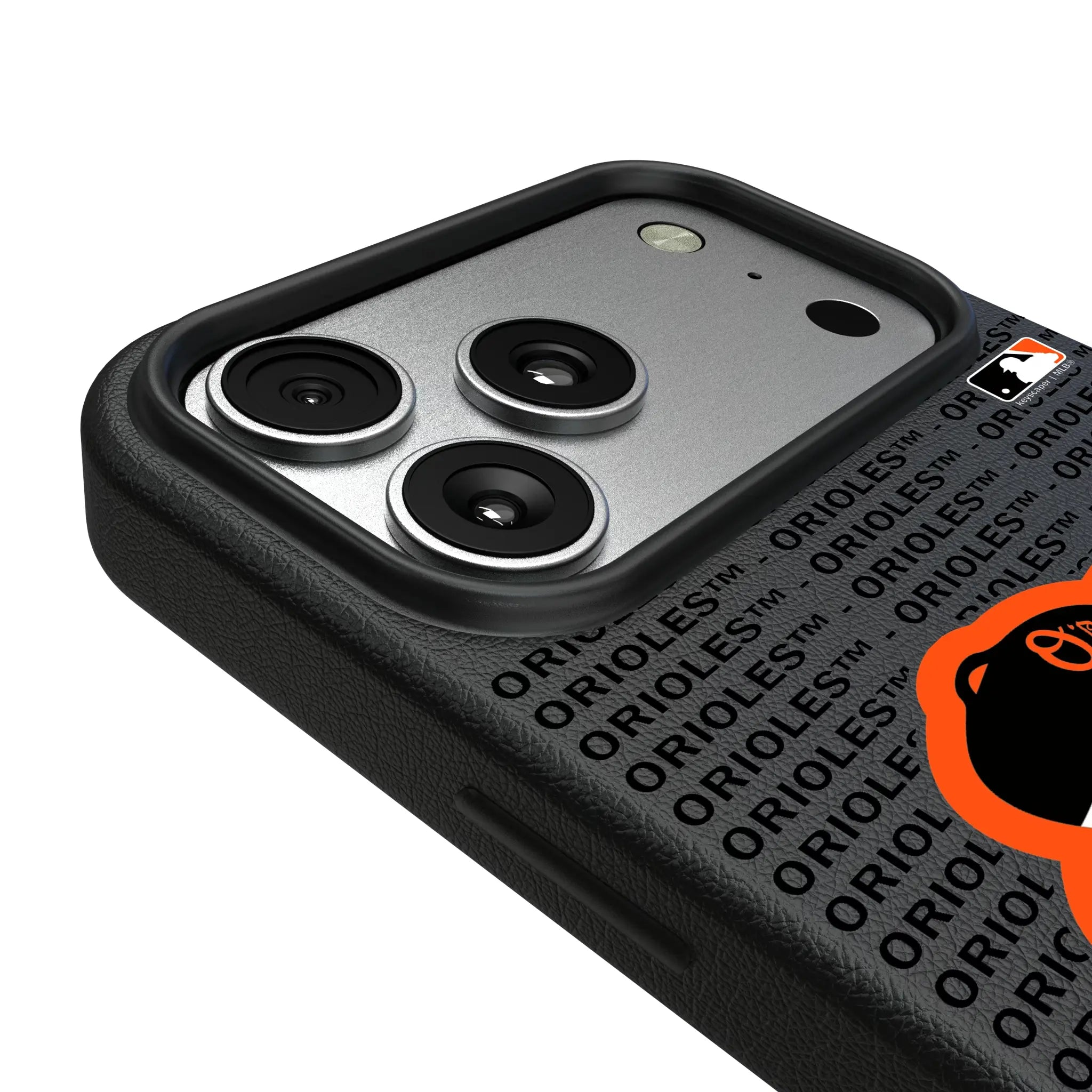 Baltimore Orioles Text Backdrop MagSafe Compatible Phone Case for Apple iPhone