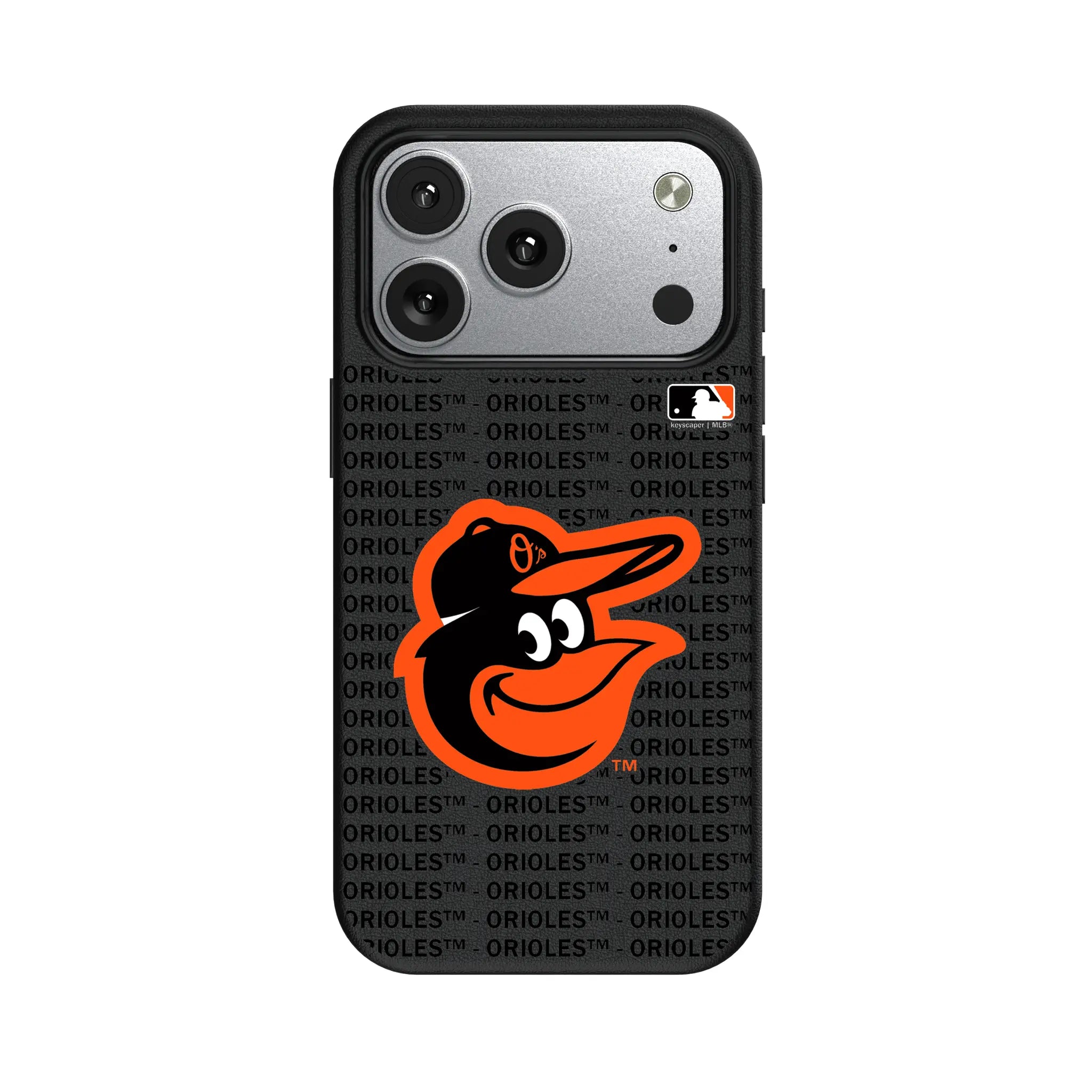 Baltimore Orioles Text Backdrop MagSafe Compatible Phone Case for Apple iPhone