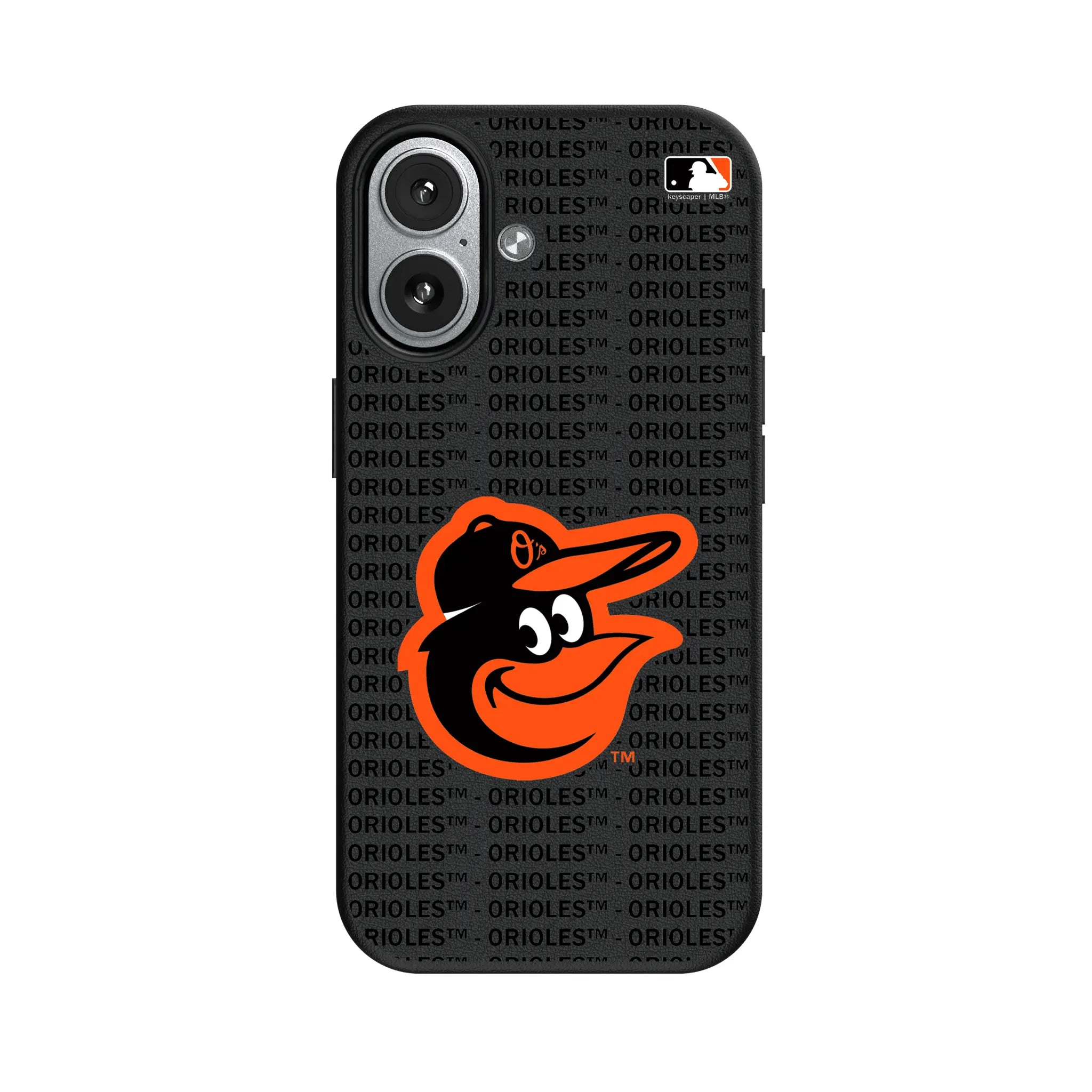 Baltimore Orioles Text Backdrop MagSafe Compatible Phone Case for Apple iPhone