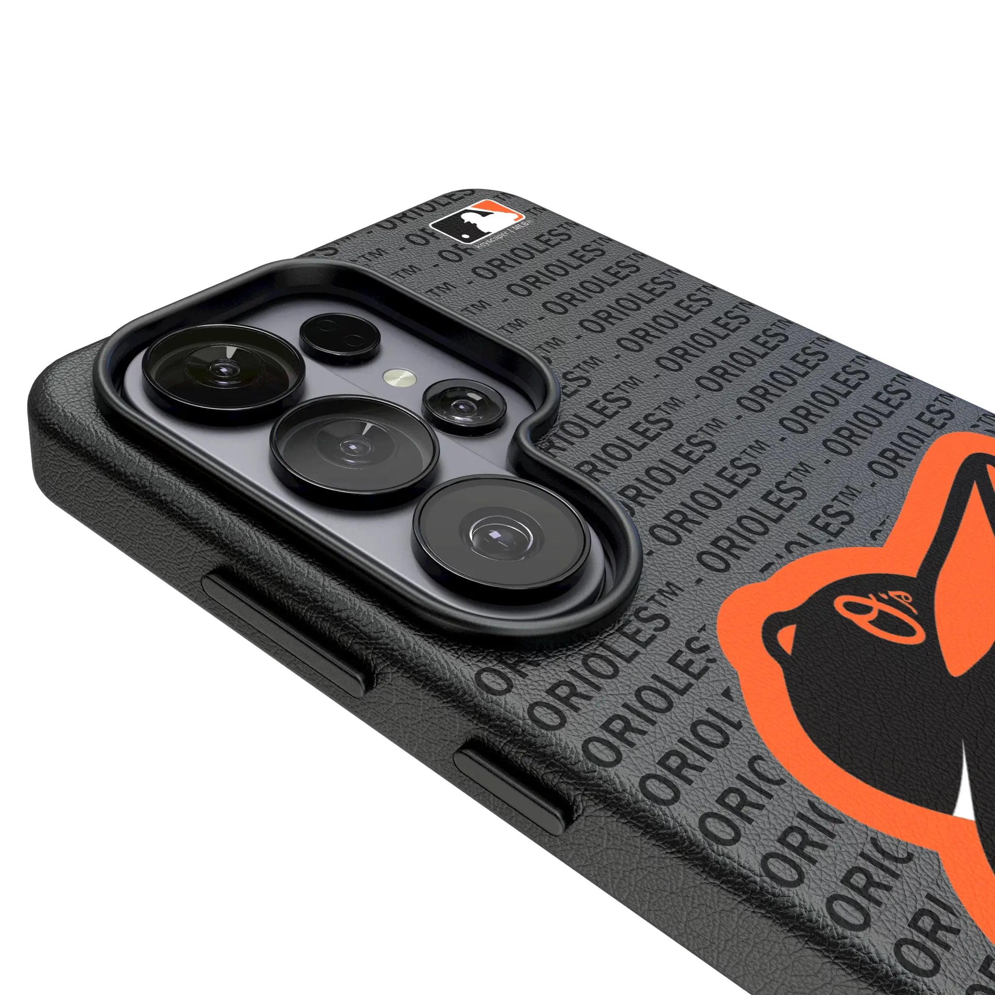 Baltimore Orioles Text Backdrop MagSafe Compatible Phone Case for Samsung Galaxy
