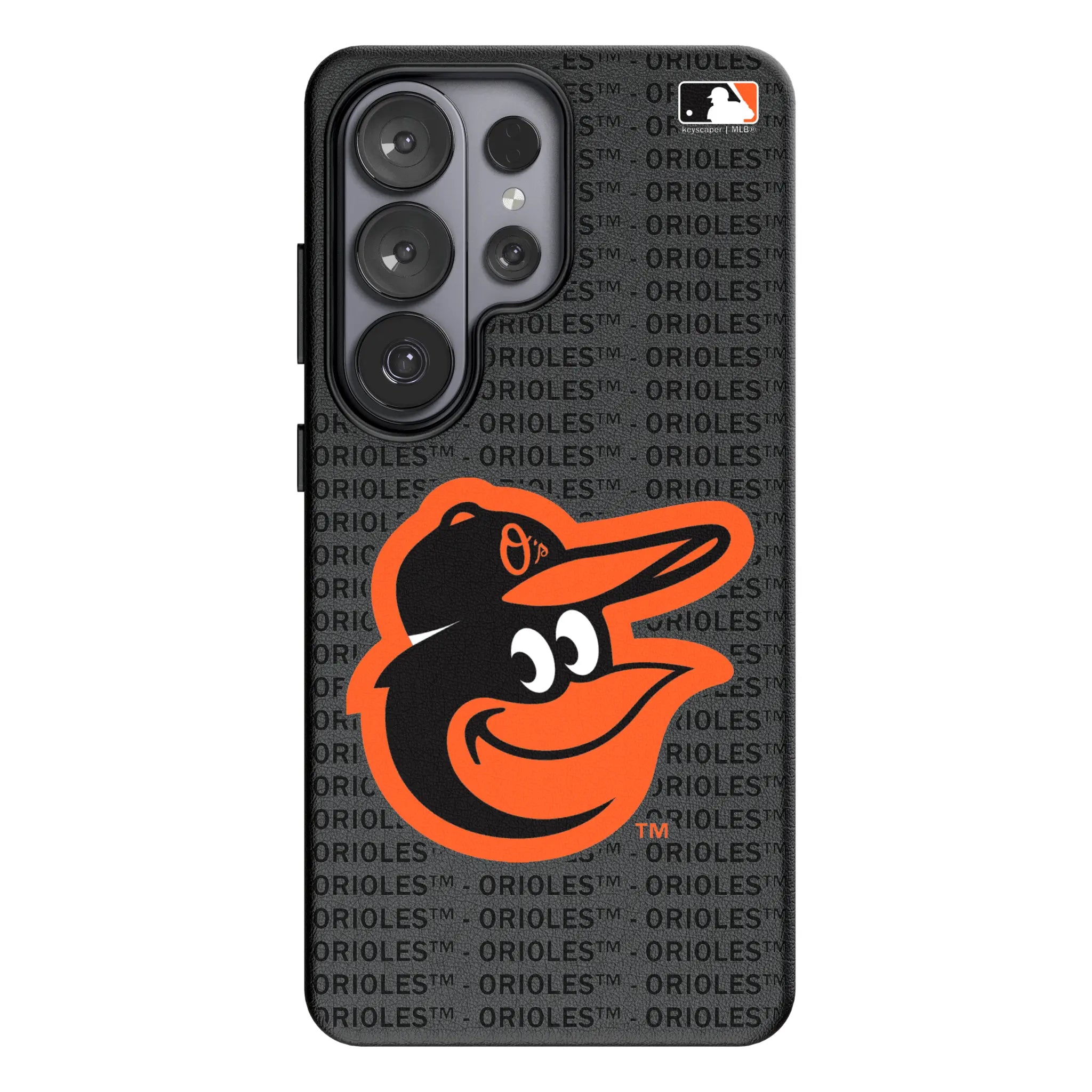 Baltimore Orioles Text Backdrop MagSafe Compatible Phone Case for Samsung Galaxy