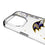 Baltimore Ravens Confetti Clear Phone Case for Apple iPhone