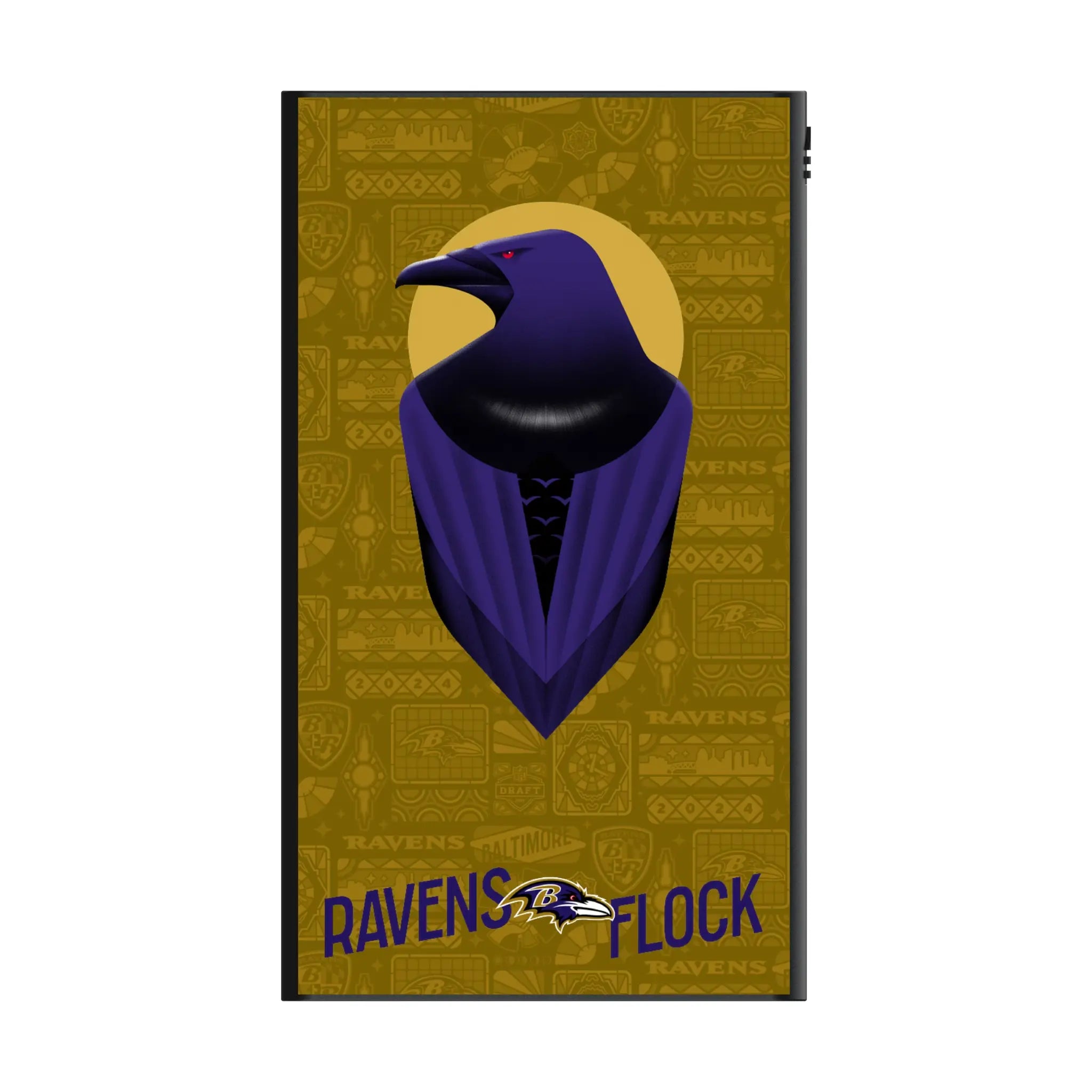 Baltimore Ravens Deco 5000mAh Flat Powerbank