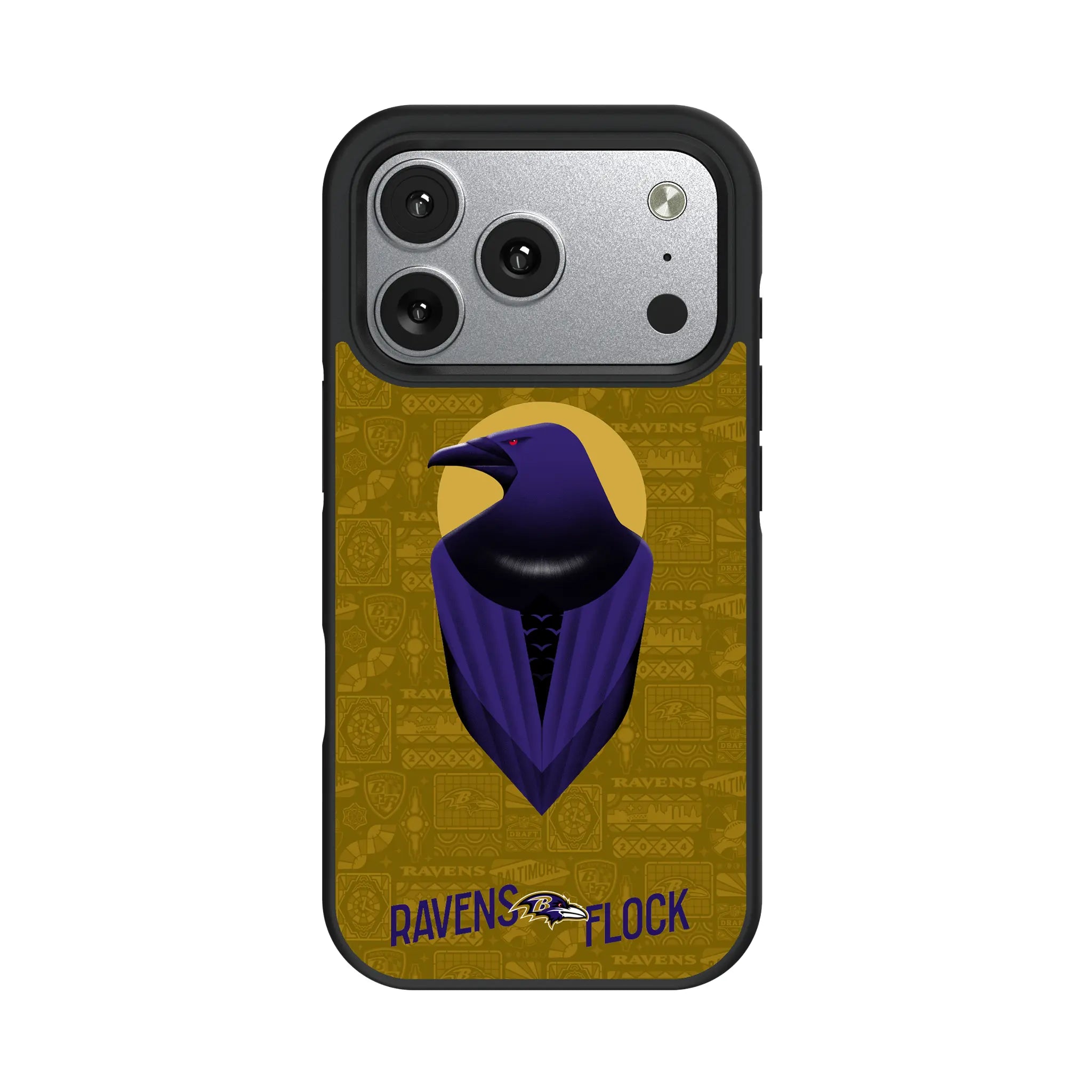 Baltimore Ravens 2024 Illustrated Limited Edition Bump Phone Case