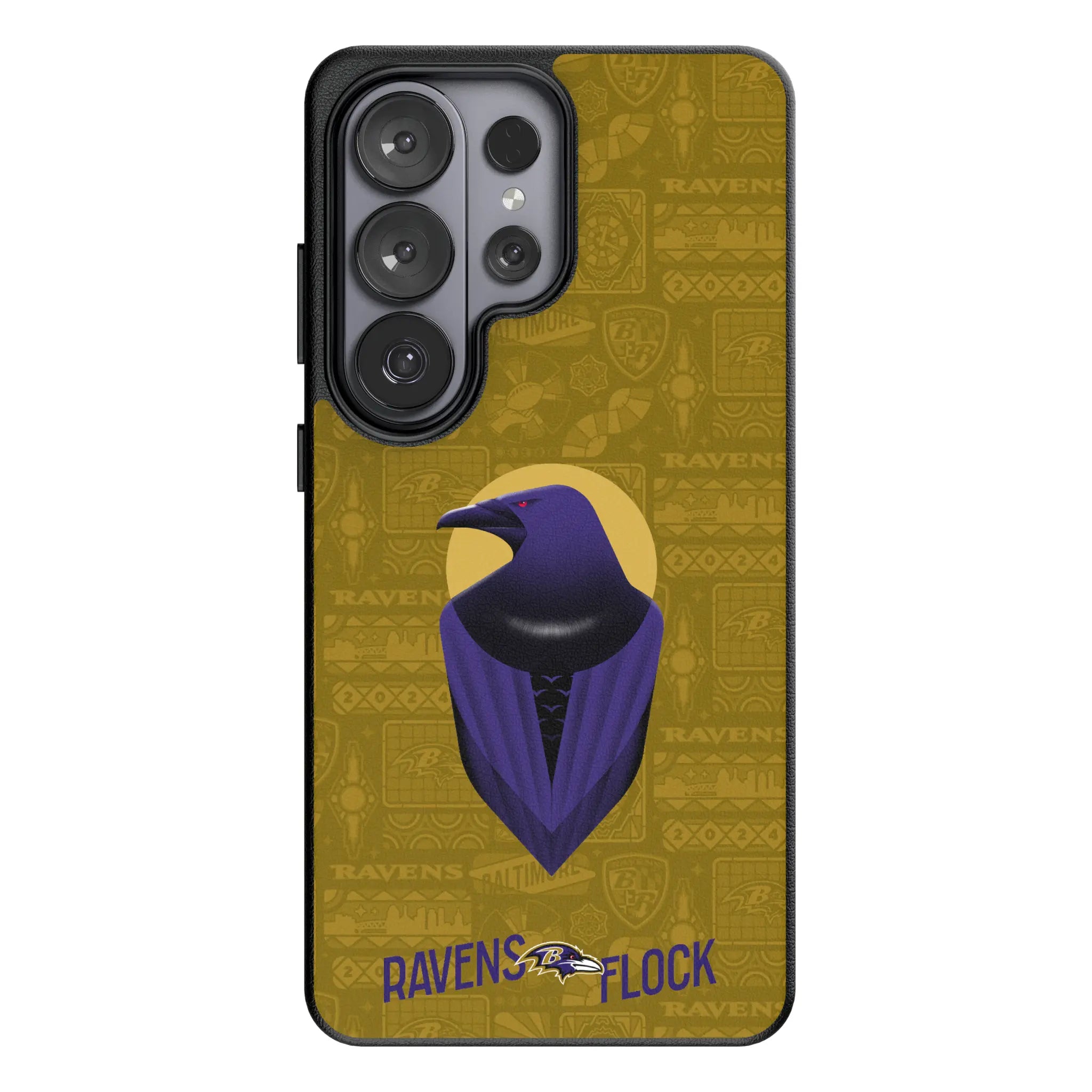 Baltimore Ravens Deco MagSafe Compatible Phone Case for Samsung Galaxy