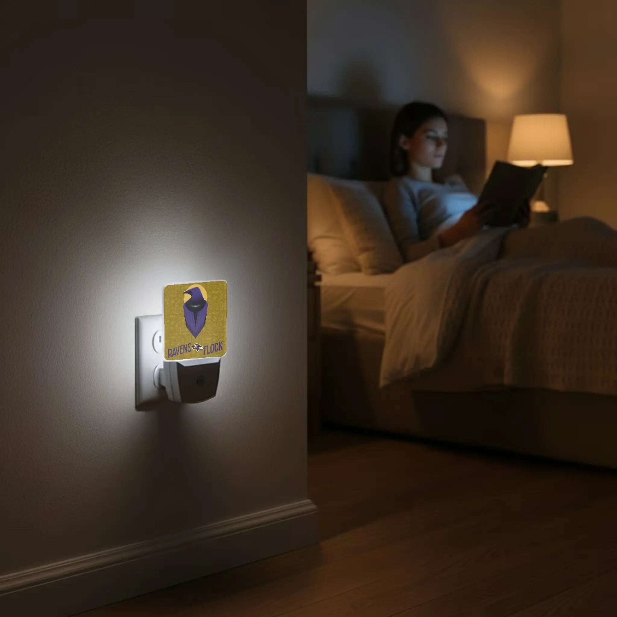 Baltimore Ravens 2024 Illustrated Limited Edition Night Light 2-Pack