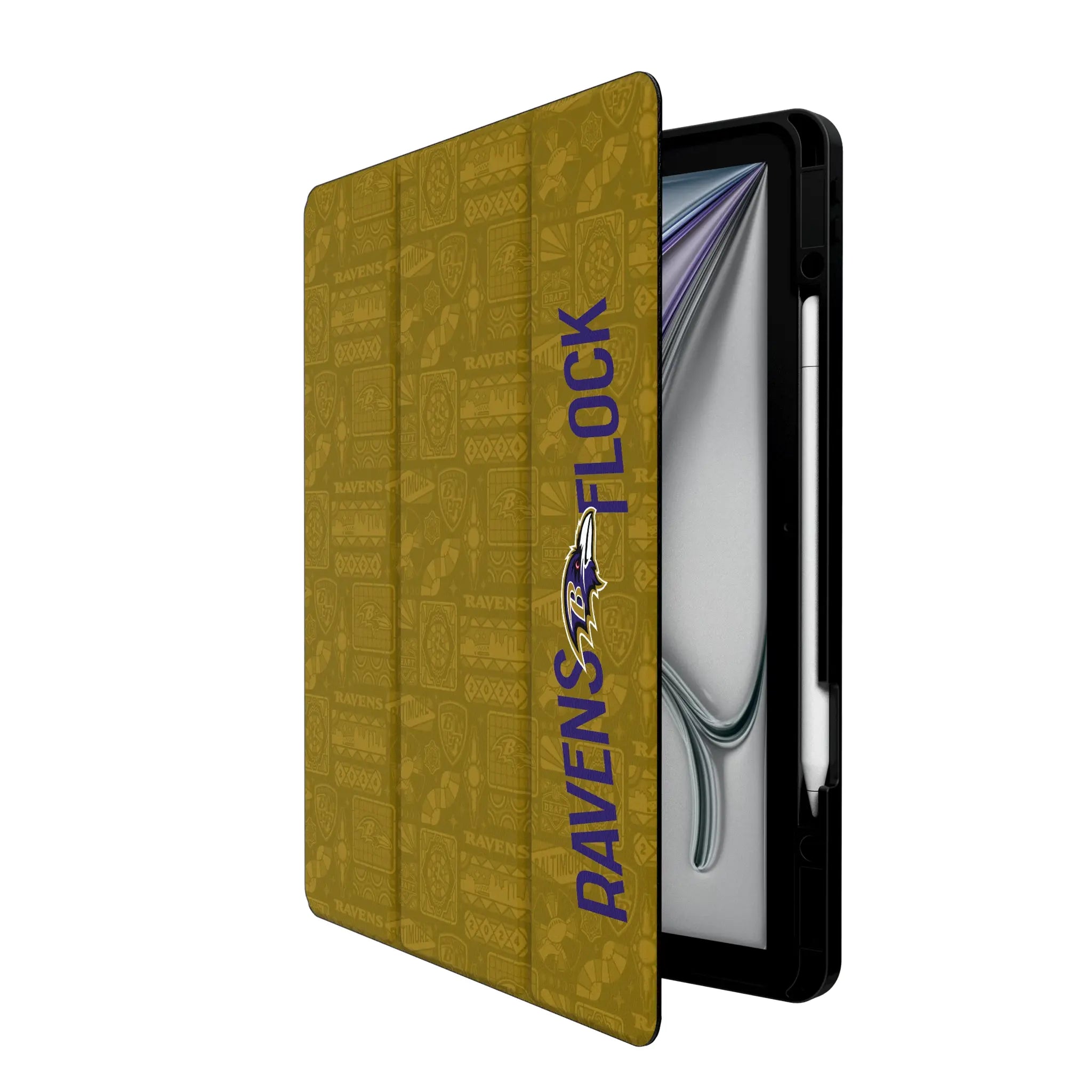 Baltimore Ravens 2024 Illustrated Limited Edition Tablet Case for Apple iPad
