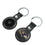 Baltimore Ravens Insignia Black Airtag Holder 2-Pack