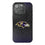 Baltimore Ravens Linen Bling Phone Case for Apple iPhone