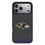Baltimore Ravens Linen Bump Phone Case