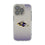 Baltimore Ravens Linen Clear Phone Case for Apple iPhone