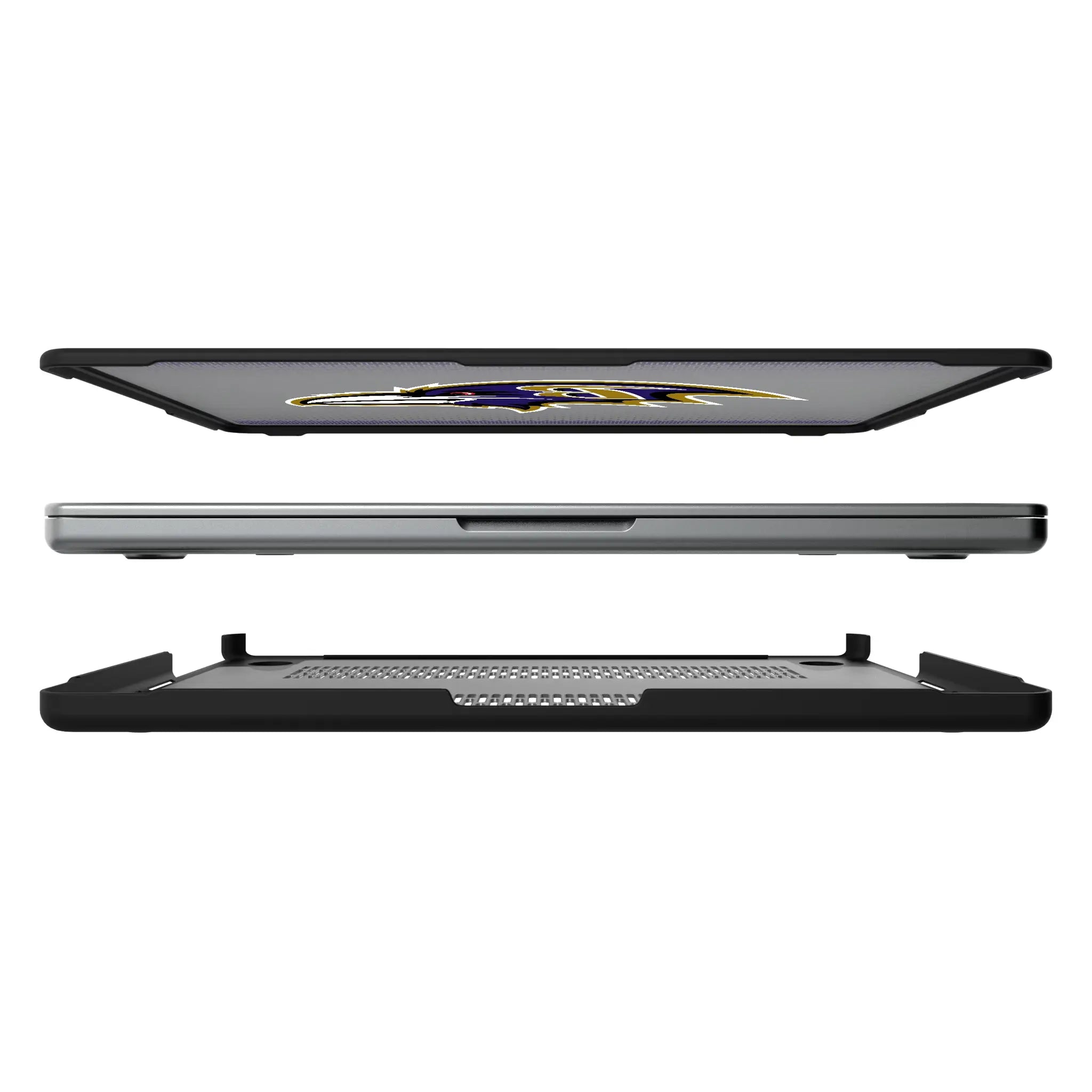 Baltimore Ravens Linen Laptop Case for Apple MacBook