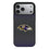 Baltimore Ravens Linen MagSafe Compatible Phone Case for Apple iPhone
