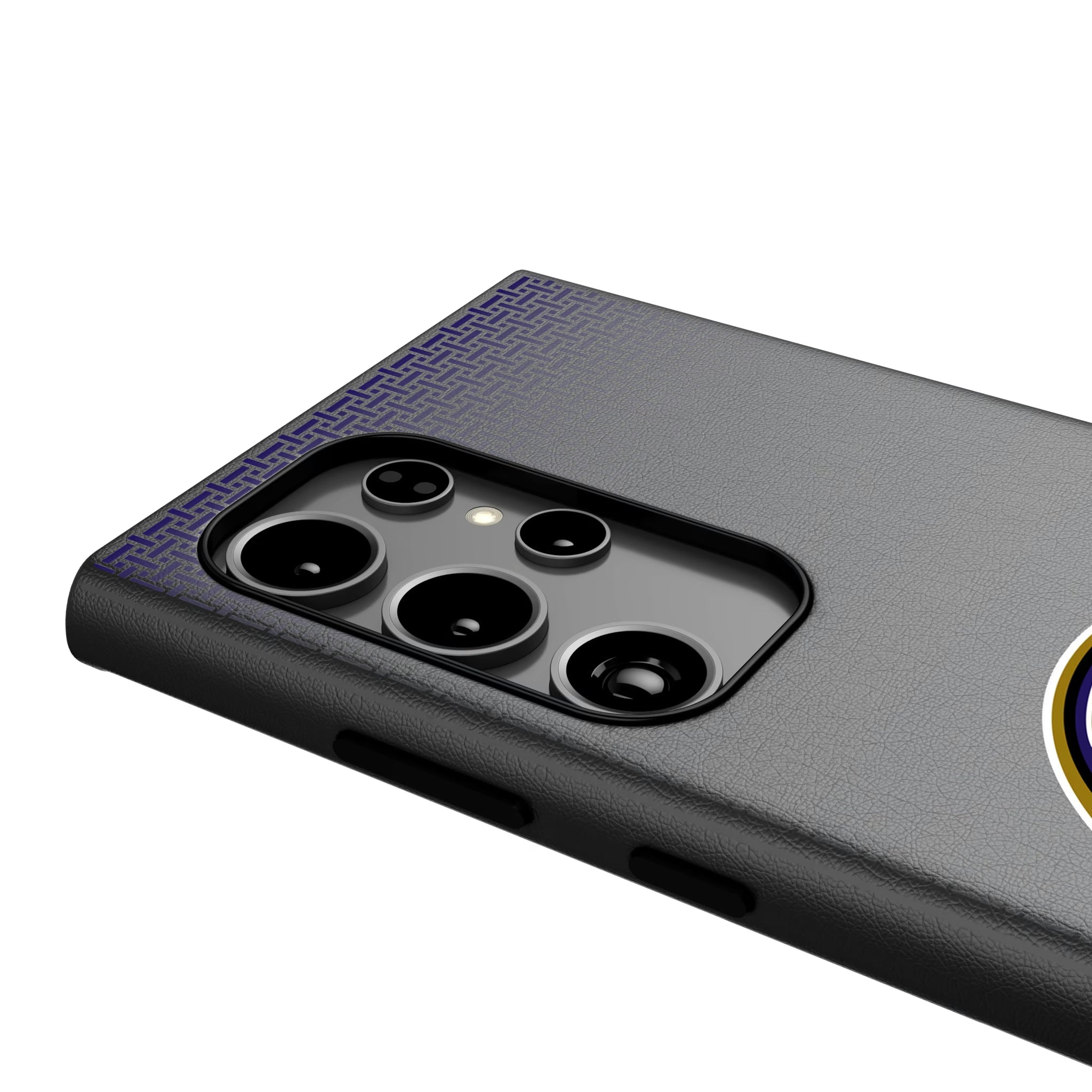 Baltimore Ravens Linen MagSafe Compatible Phone Case for Samsung Galaxy